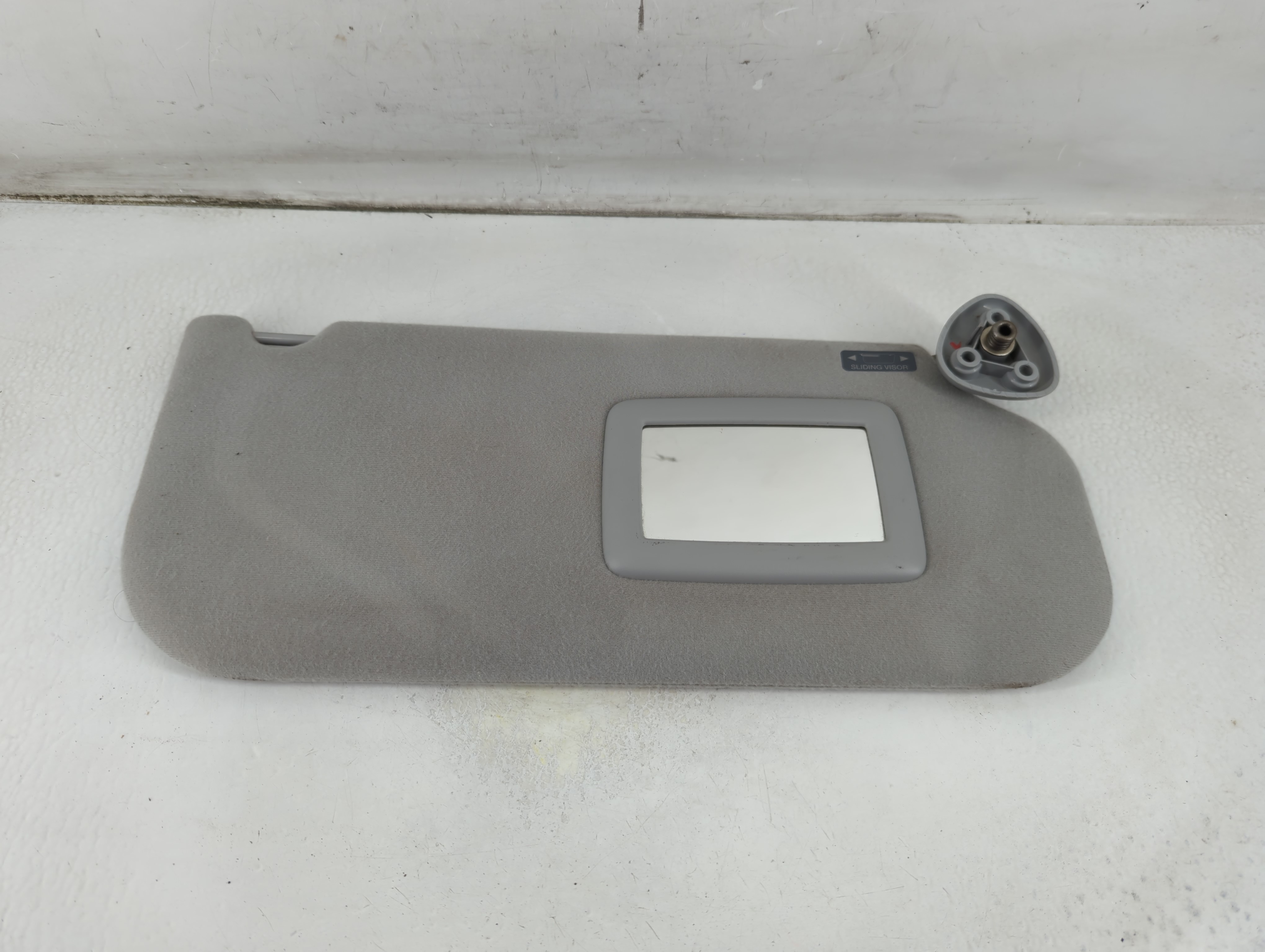 2013 Ford Transit Connect Passenger Sun Visor Mirror Right Sunvisor Grey 910193 - Oemusedautoparts1.com
