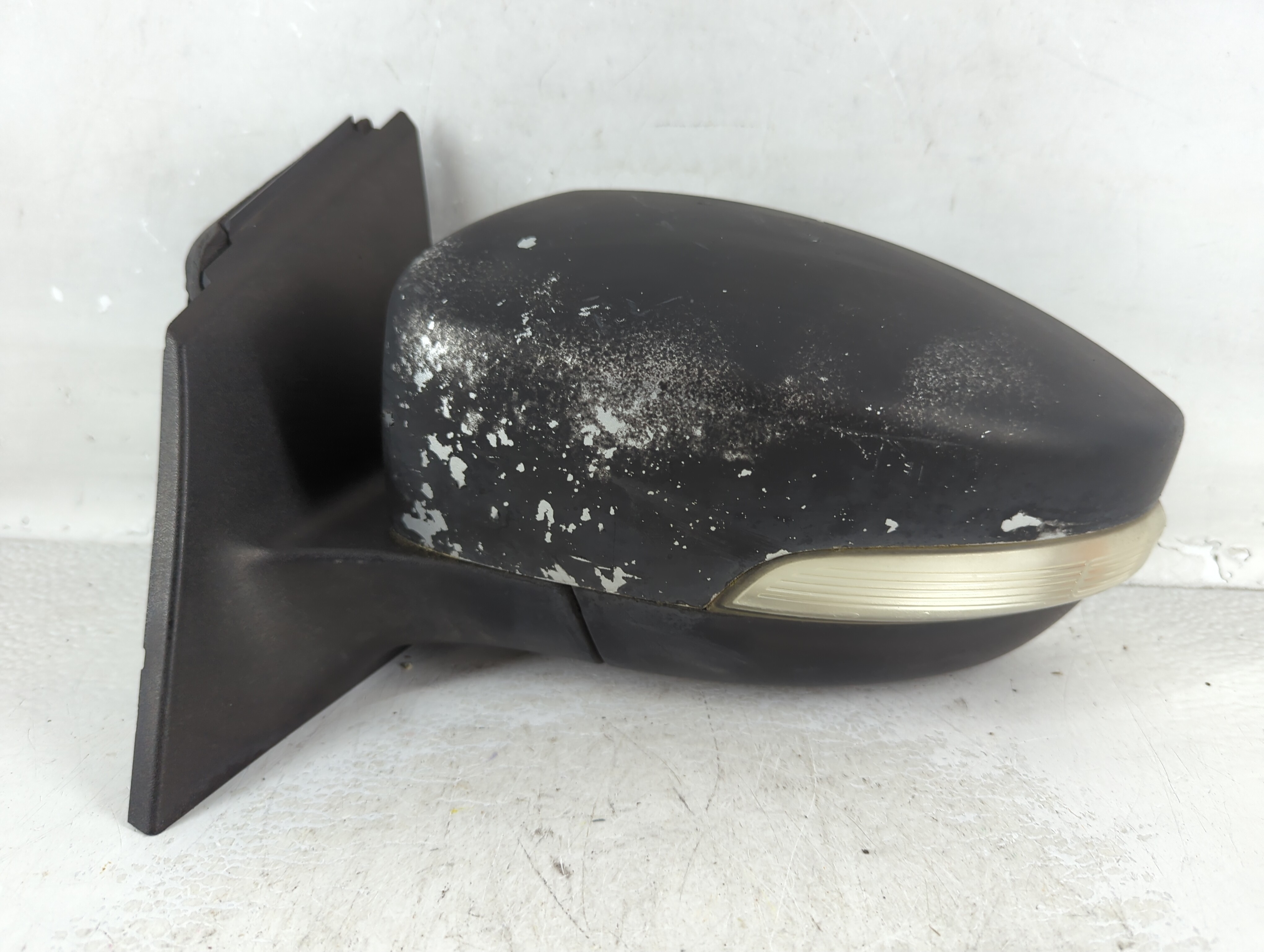 Picture of 2012-2014 Ford Focus Driver Left Side View Manual Door Mirror Black 911122