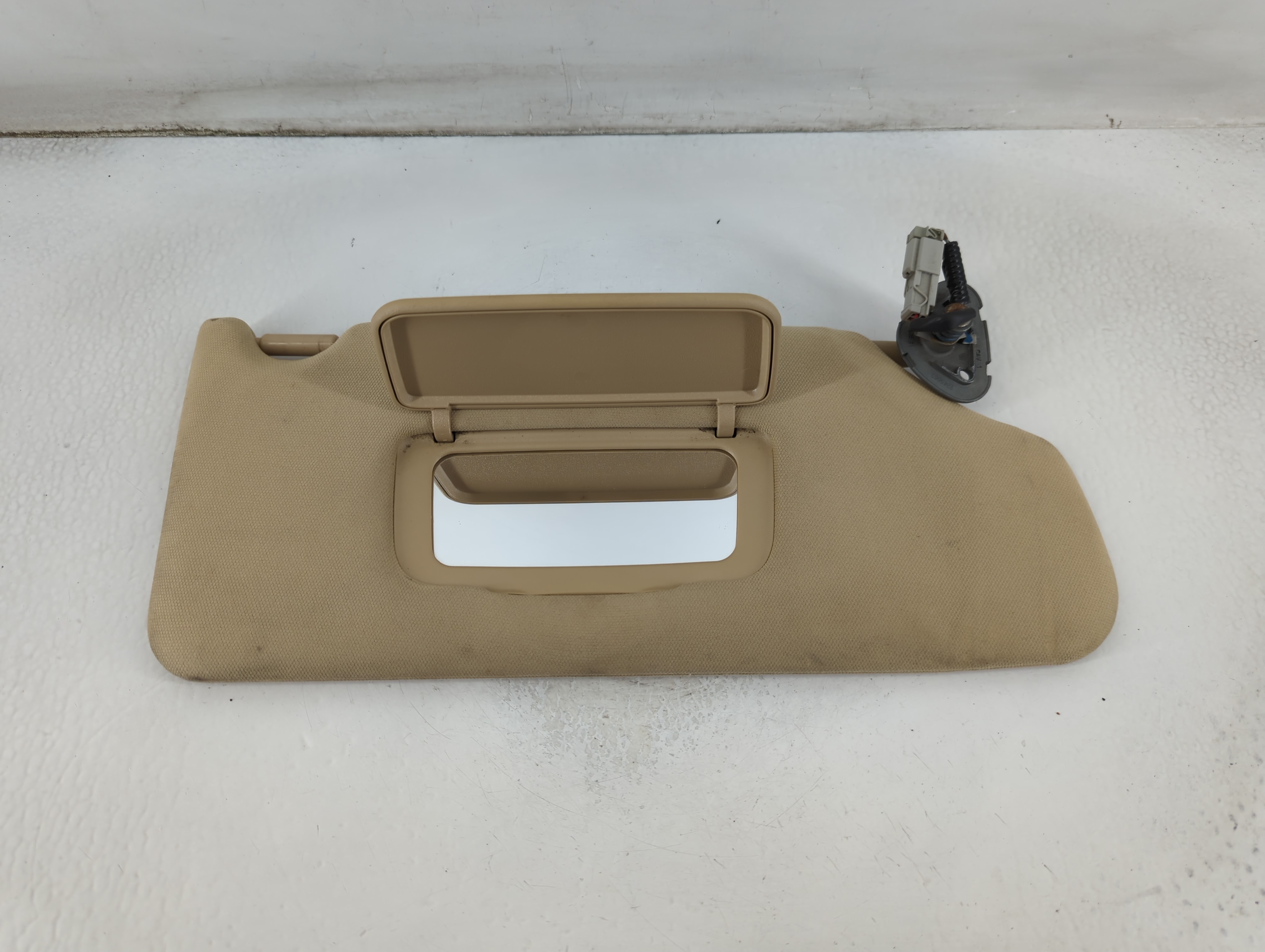 2004-2008 Acura Tl Passenger Sun Visor Mirror Right Sunvisor Beige 911533 - Oemusedautoparts1.com