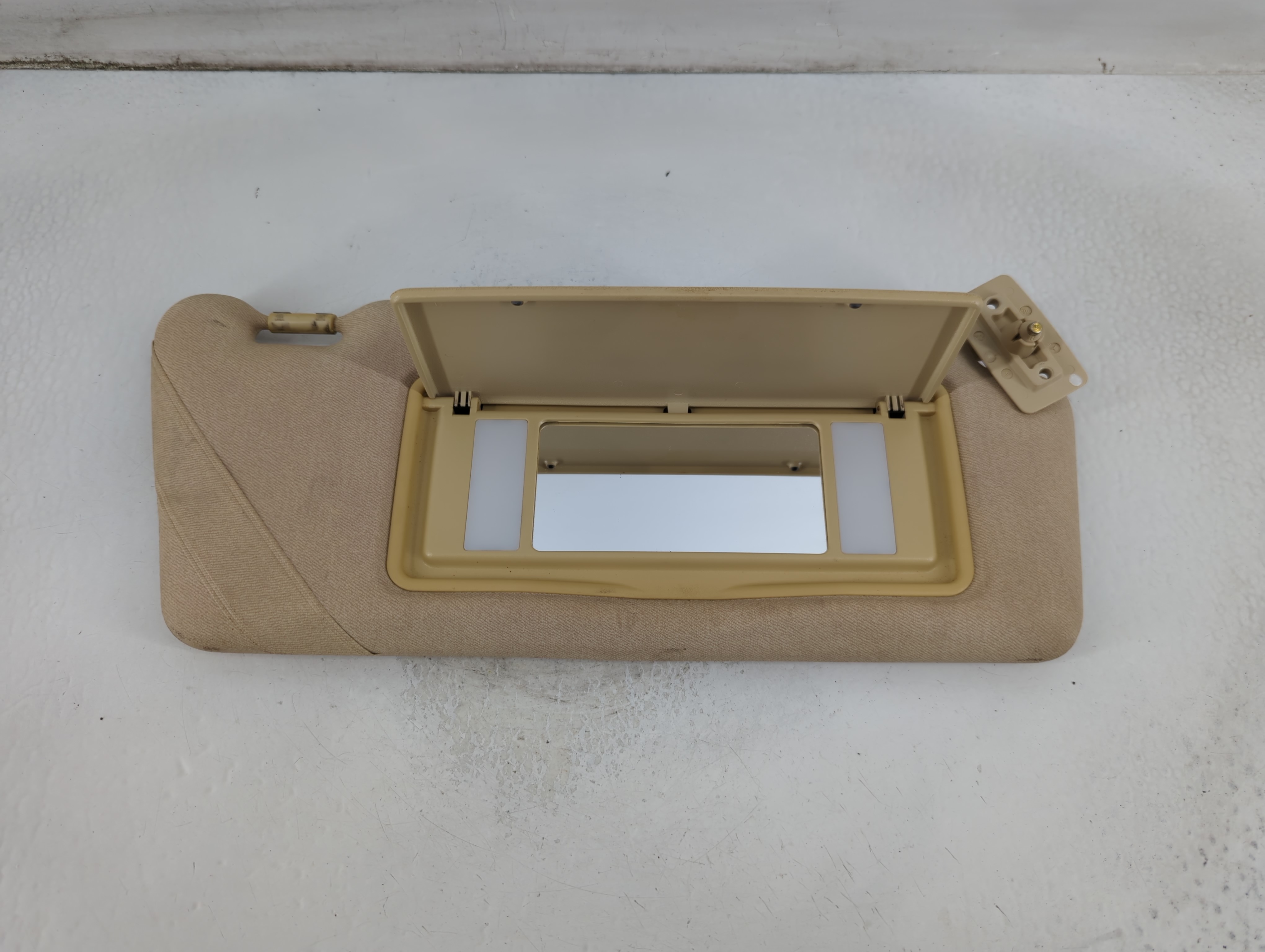 1999 Mercedes-benz E320 Passenger Sun Visor Mirror Right Sunvisor Beige 911535 - Oemusedautoparts1.com