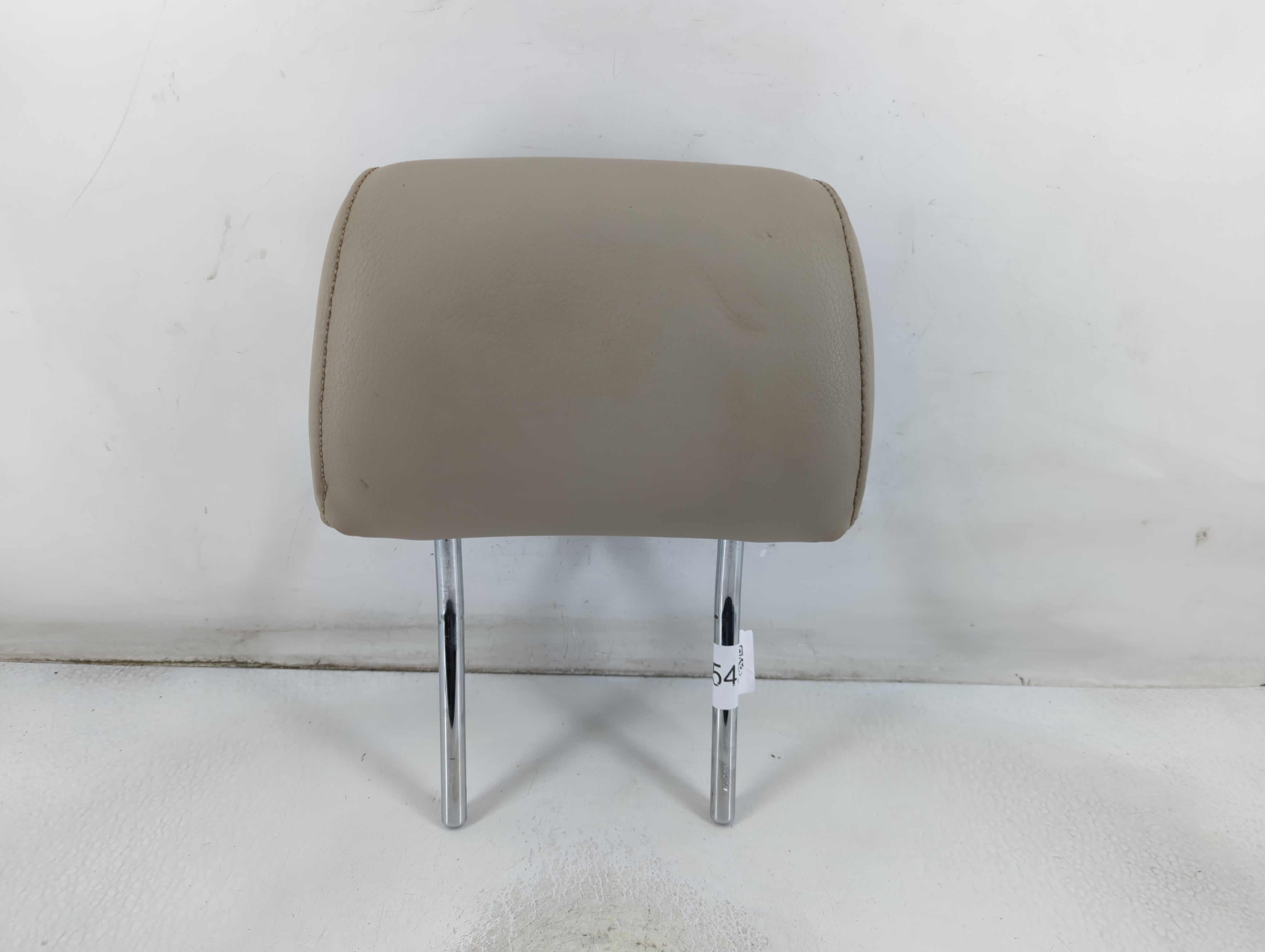 2005-2011 Audi A6 Headrest Head Rest Front Driver Passenger Seat Cream 911542 - Oemusedautoparts1.com