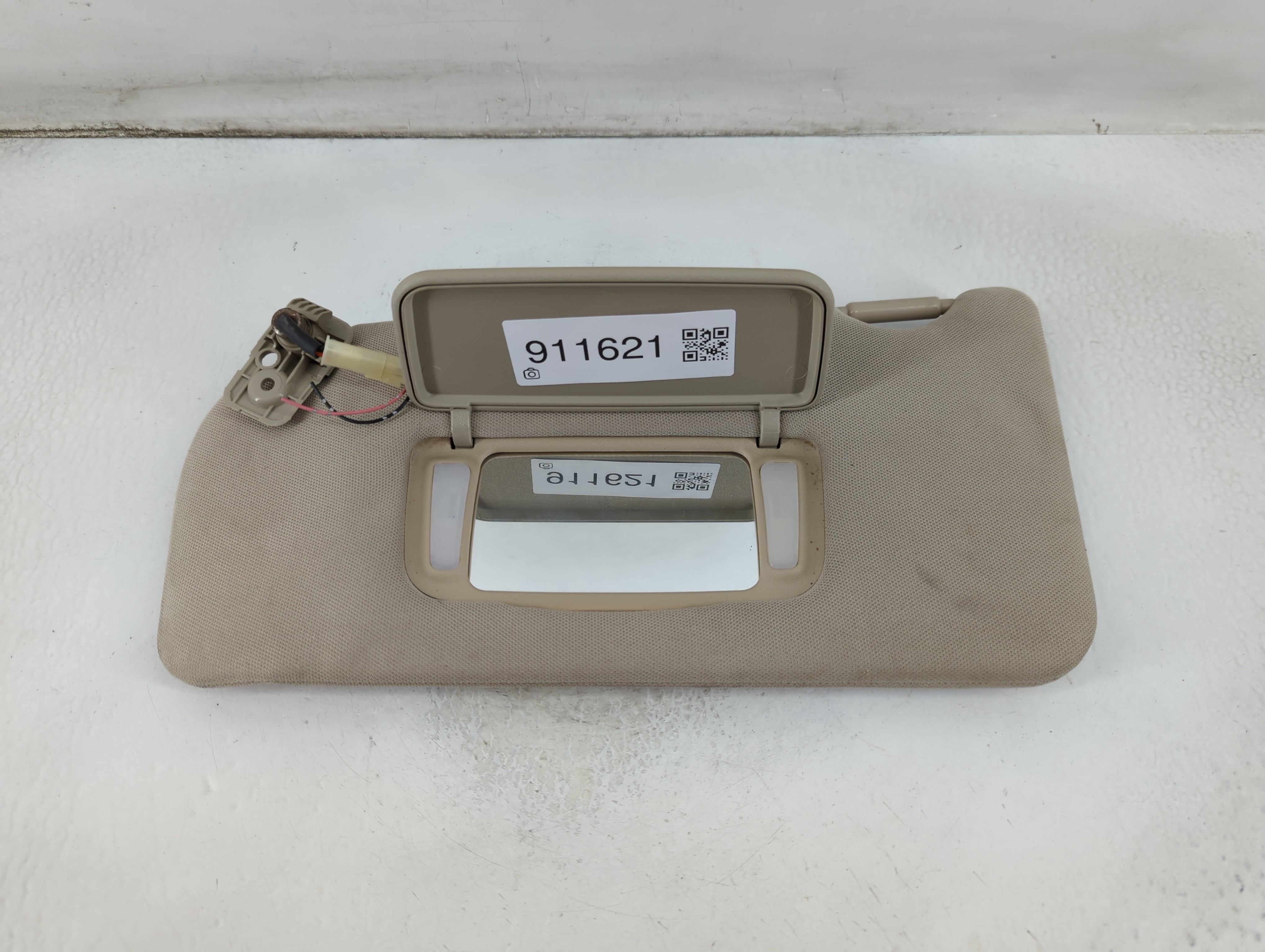 2007-2008 Nissan Altima Driver Sun Visor Mirror Left Sunvisor Grey 911621 - Oemusedautoparts1.com