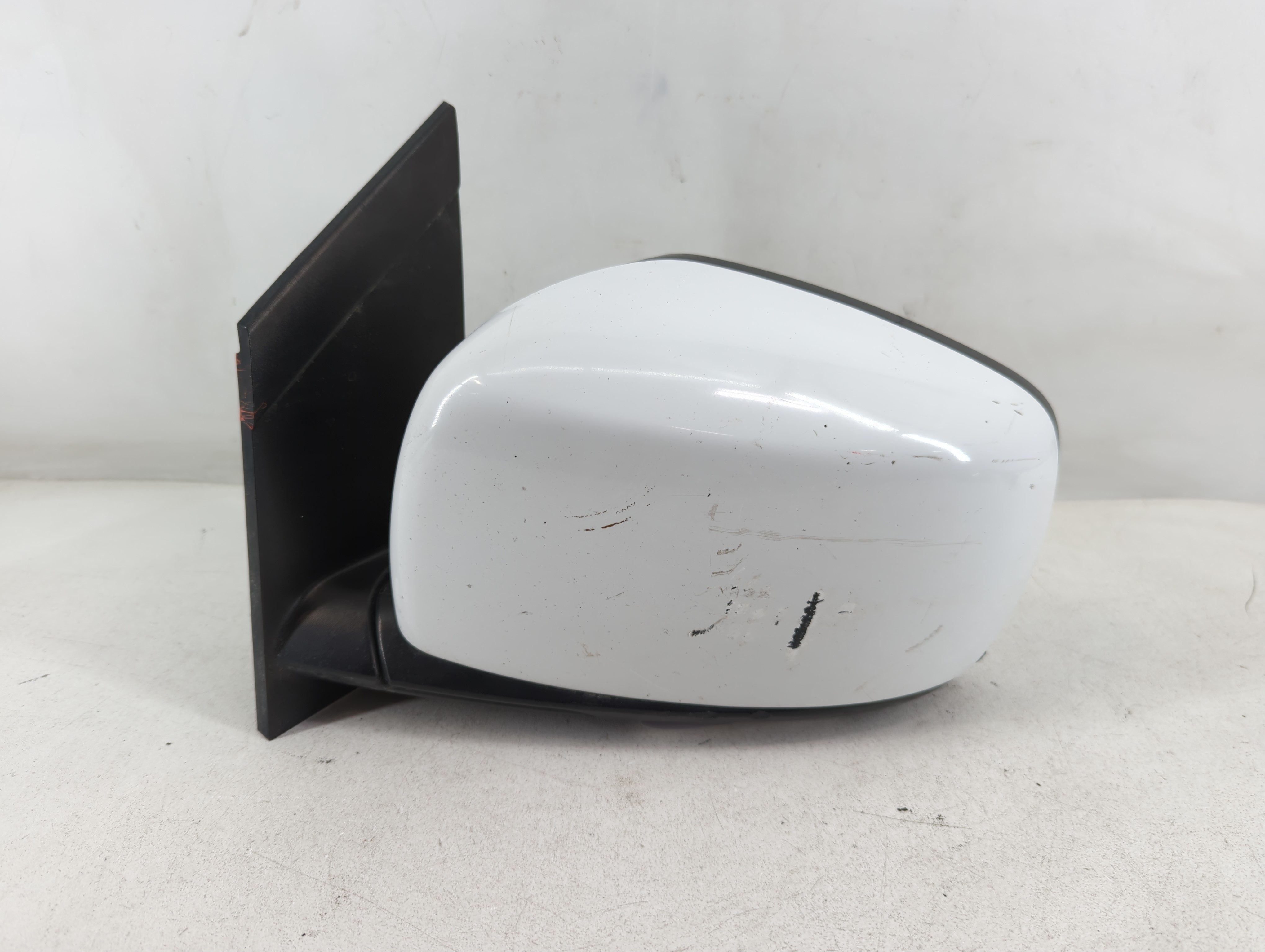 Dodge Caravan Driver Left Side View Power Door Mirror White 911639 - Oemusedautoparts1.com