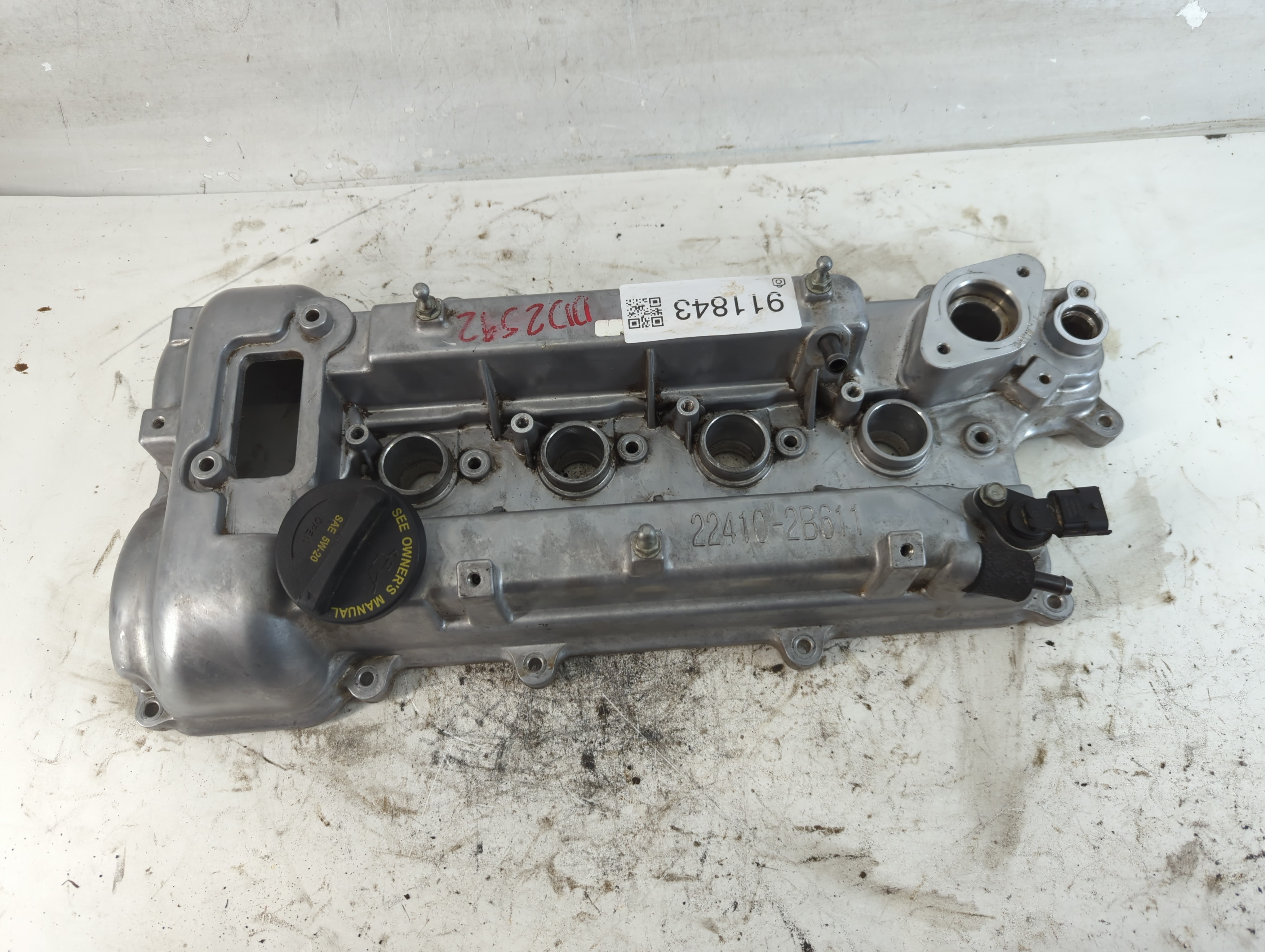 2016 Hyundai Accent Passenger Right Cylinder Head Valve Cover 911843 - Oemusedautoparts1.com