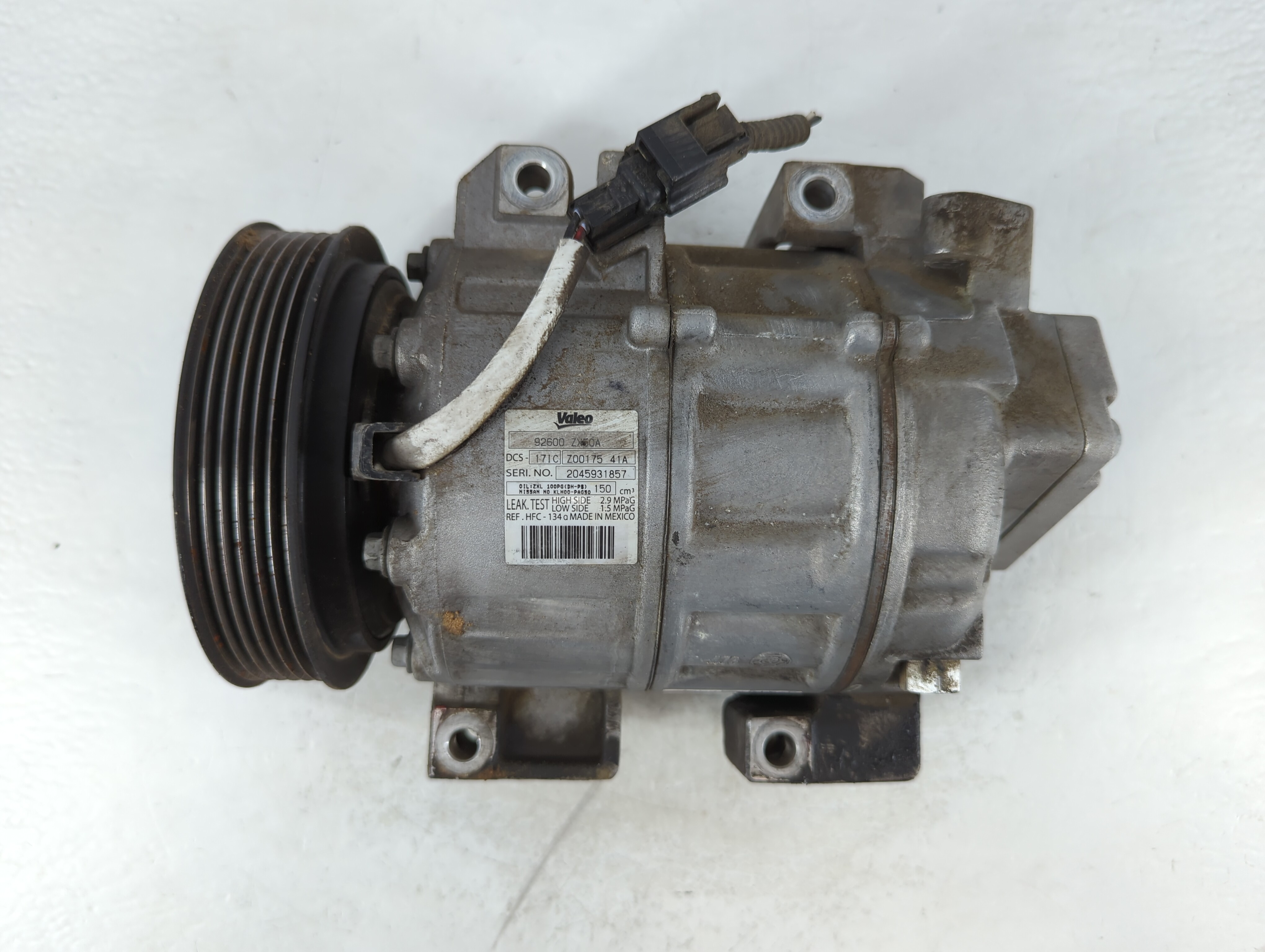 2007-2013 Nissan Altima Air Conditioning A/c Ac Compressor Oem 911922 - Oemusedautoparts1.com