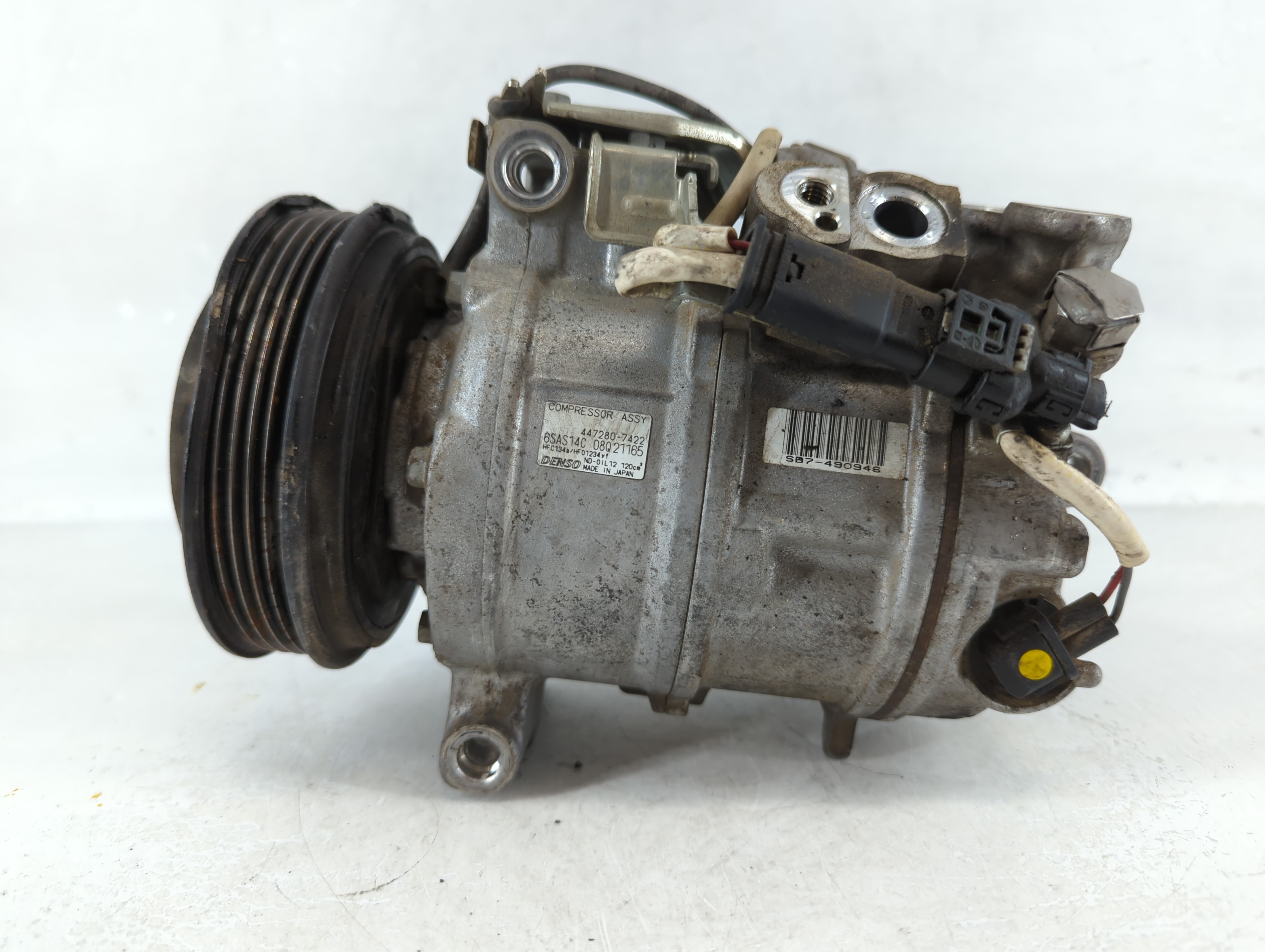 2014-2016 Mercedes-benz Cla250 Air Conditioning A/c Ac Compressor Oem 911953 - Oemusedautoparts1.com