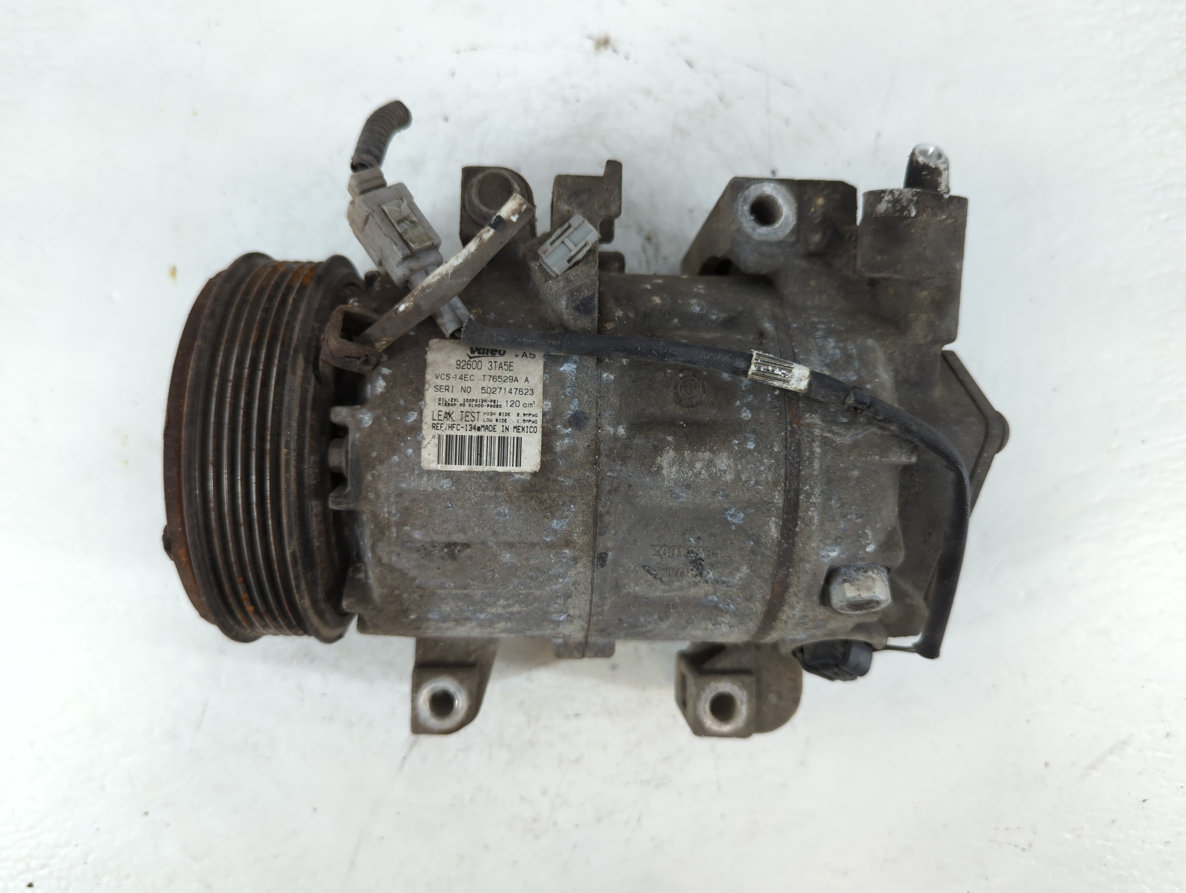 2015-2017 Nissan Altima Air Conditioning A/c Ac Compressor Oem 912028 - Oemusedautoparts1.com