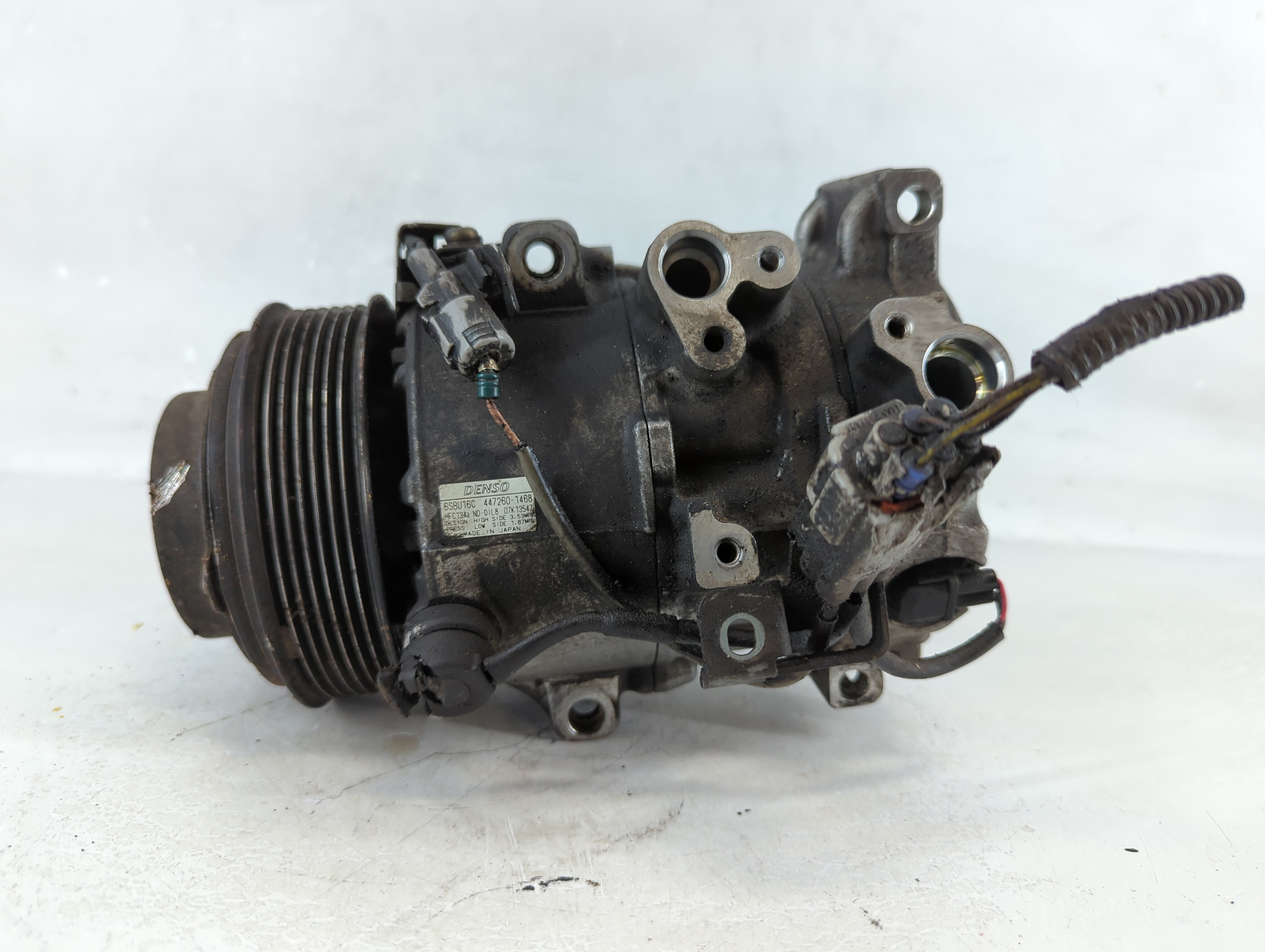2006-2015 Lexus Is350 Air Conditioning A/c Ac Compressor Oem 912070 - Oemusedautoparts1.com