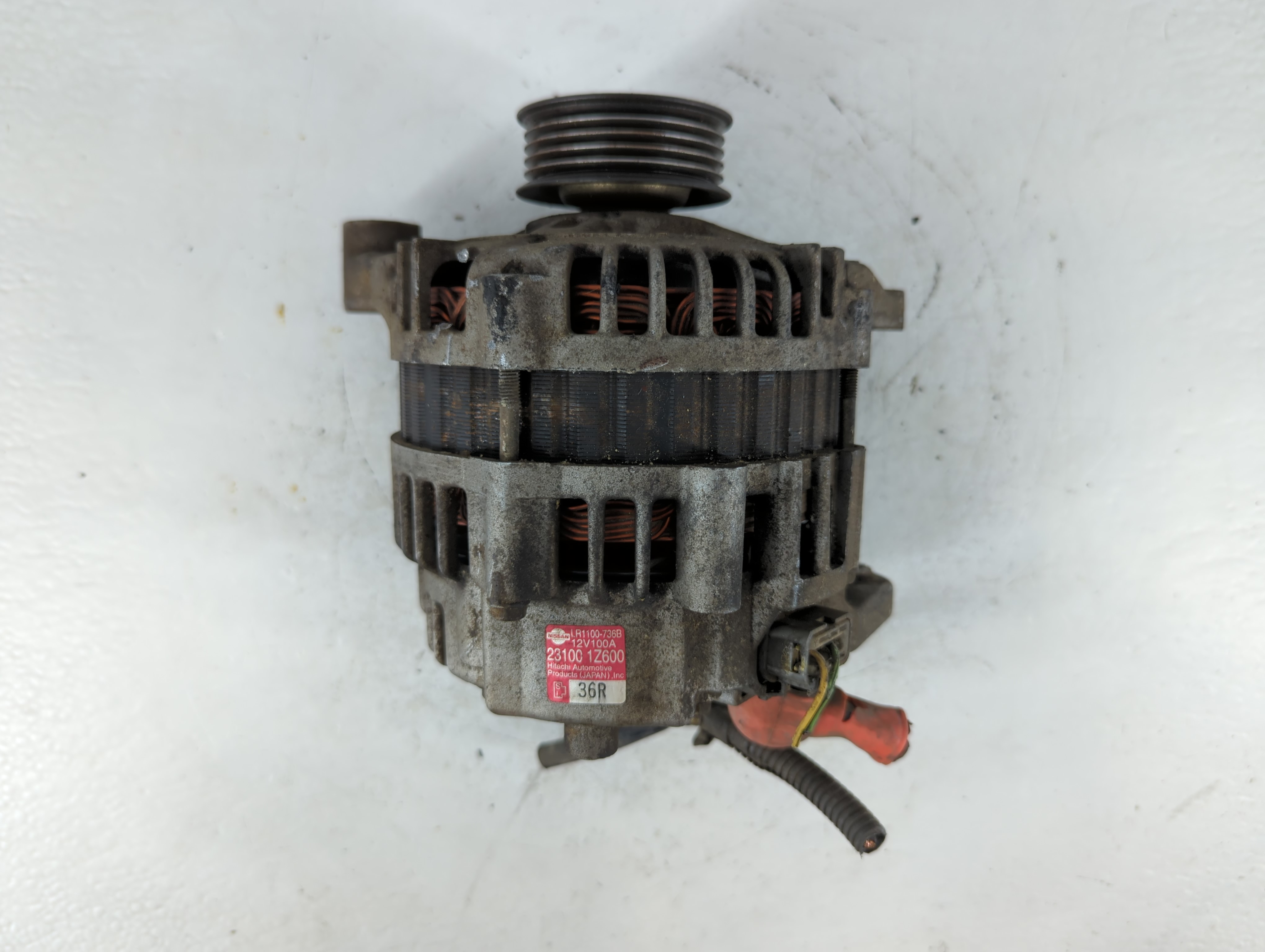 2003-2004 Nissan Xterra Alternator Generator Charging Assembly Engine Oem 912147 - Oemusedautoparts1.com
