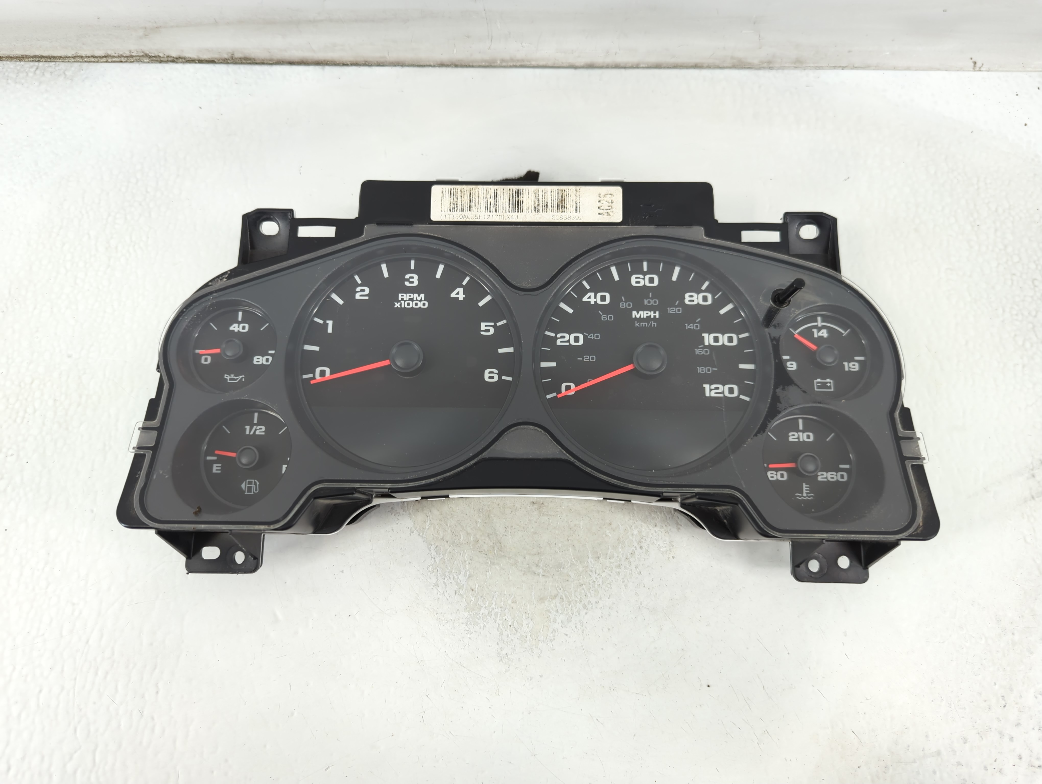 2012-2013 Chevrolet Silverado 1500 Speedometer Instrument Cluster Gauges 912476 - Oemusedautoparts1.com