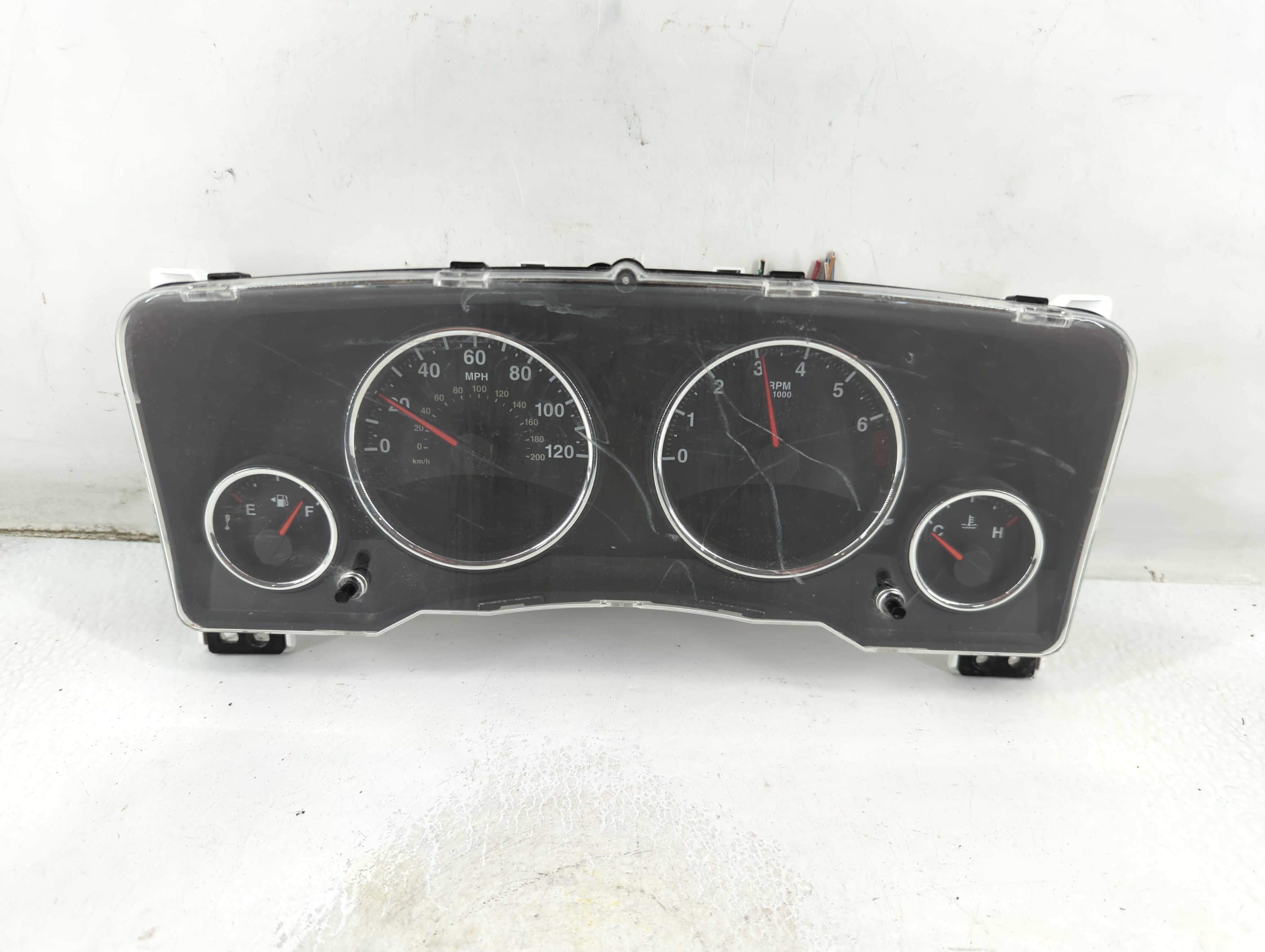 2010-2010 Jeep Compass Speedometer Instrument Cluster Gauges 05172764ac 912573 - Oemusedautoparts1.com