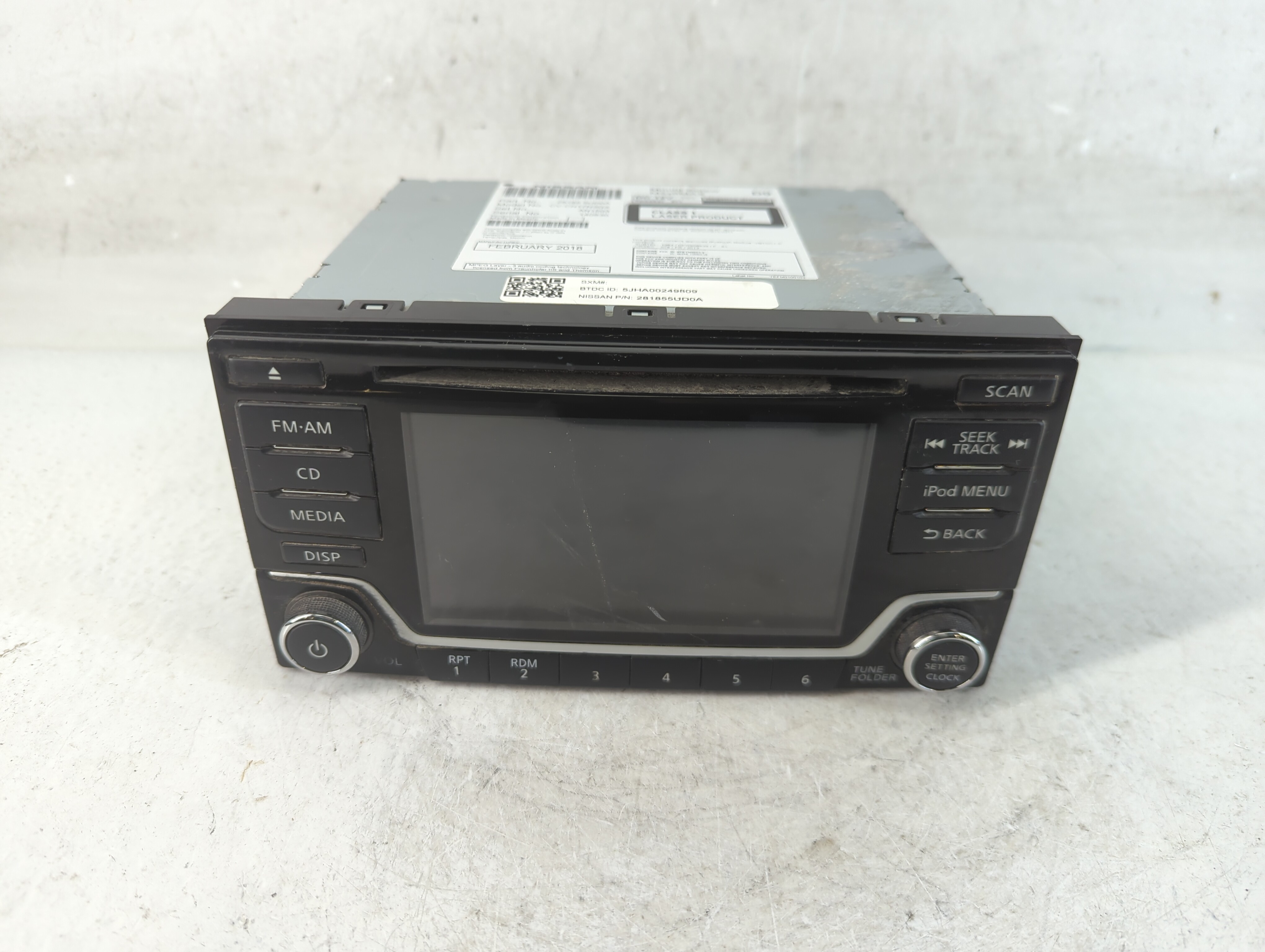 2013-2019 Nissan Sentra Am Fm Cd Player Radio Receiver 912594 - Oemusedautoparts1.com