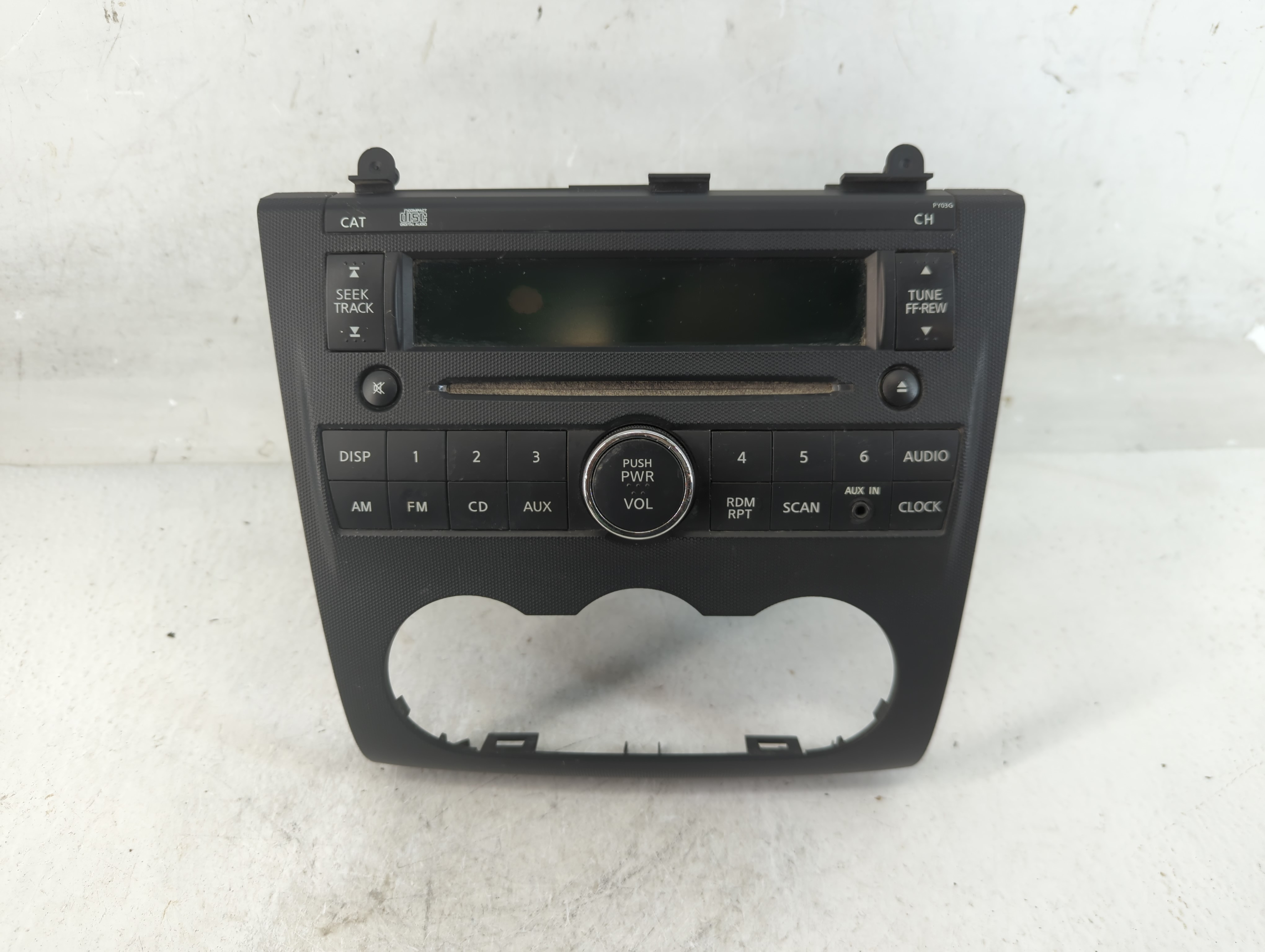 2010-2013 Nissan Altima Am Fm Cd Player Radio Receiver 912637 - Oemusedautoparts1.com