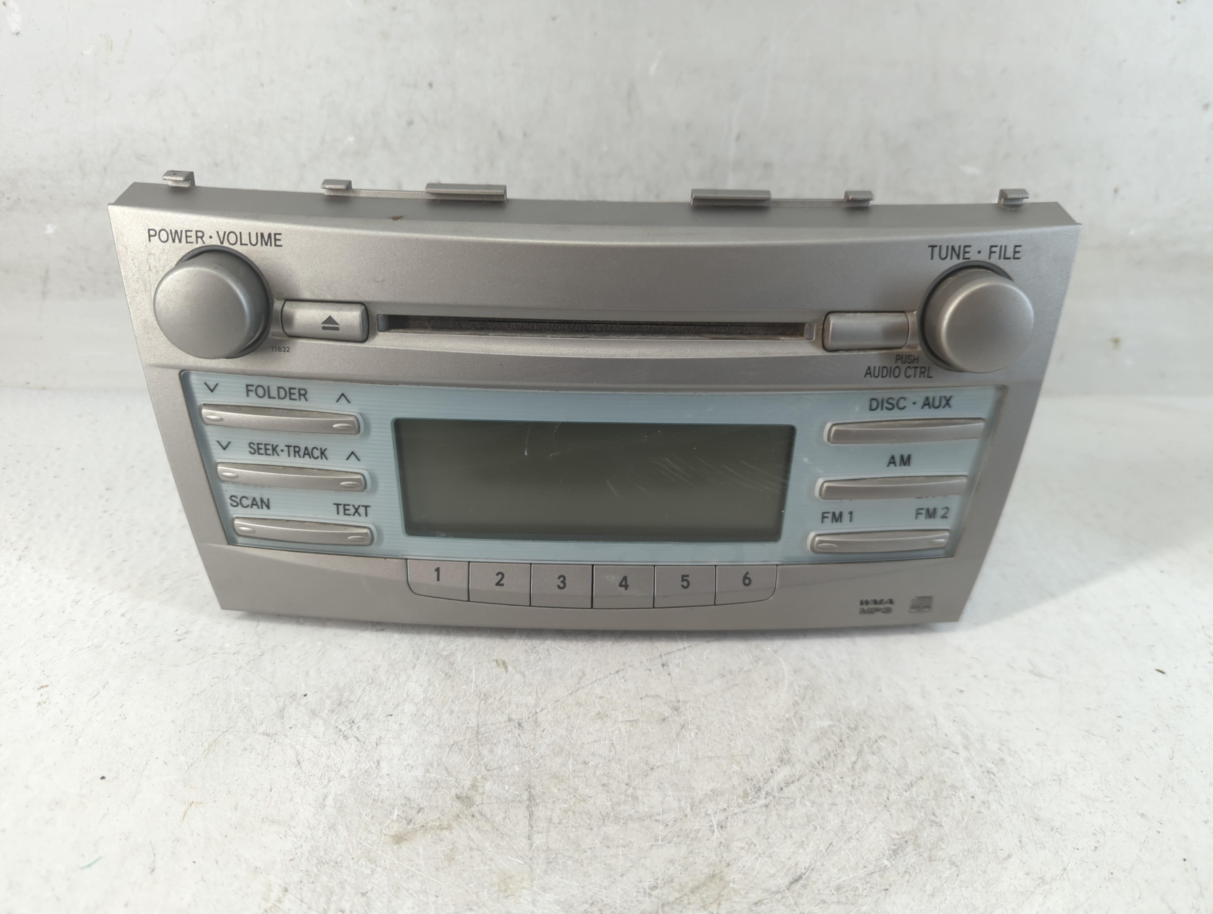 2007-2011 Toyota Camry Am Fm Cd Player Radio Receiver 912755 - Oemusedautoparts1.com