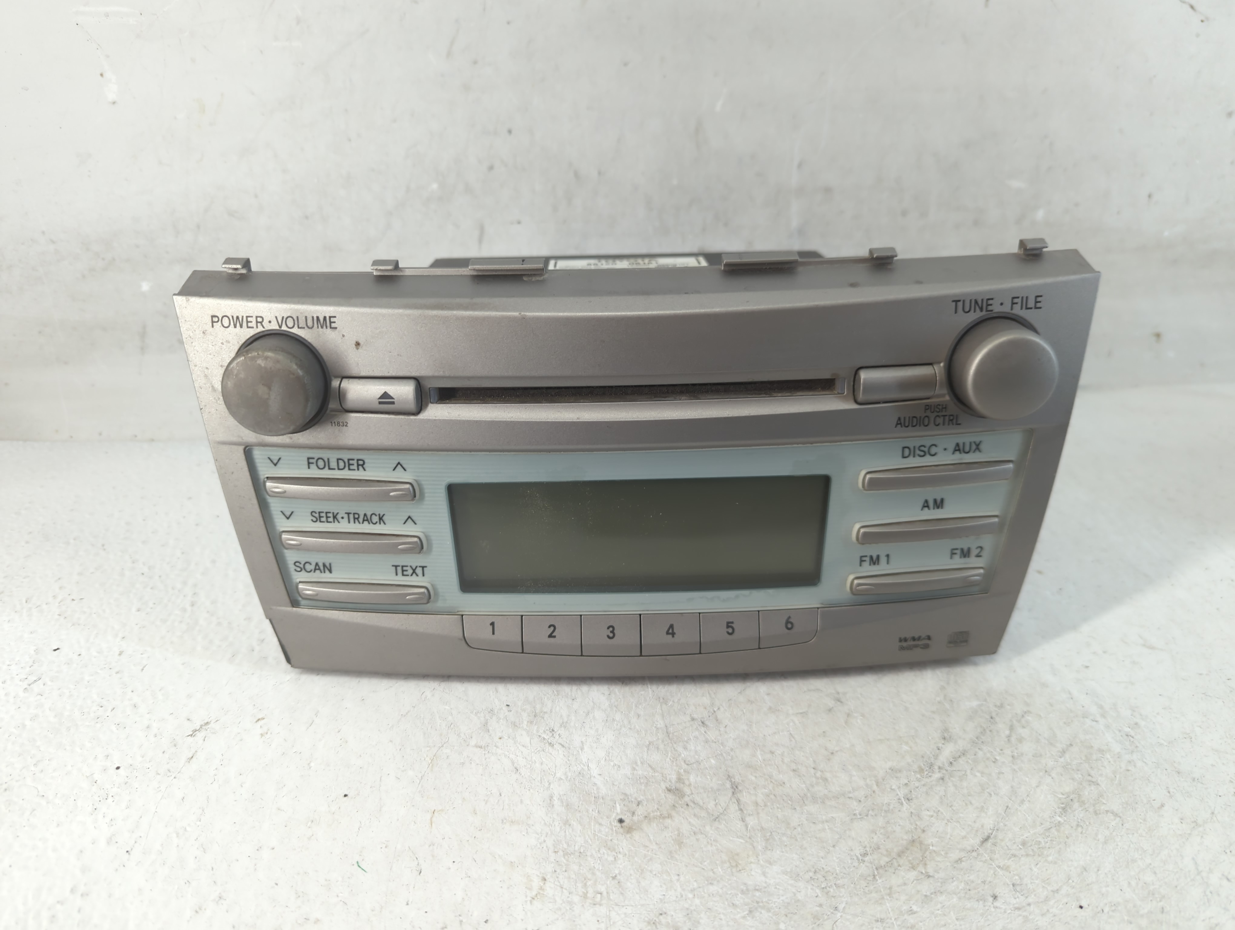 2007-2011 Toyota Camry Am Fm Cd Player Radio Receiver 912758 - Oemusedautoparts1.com