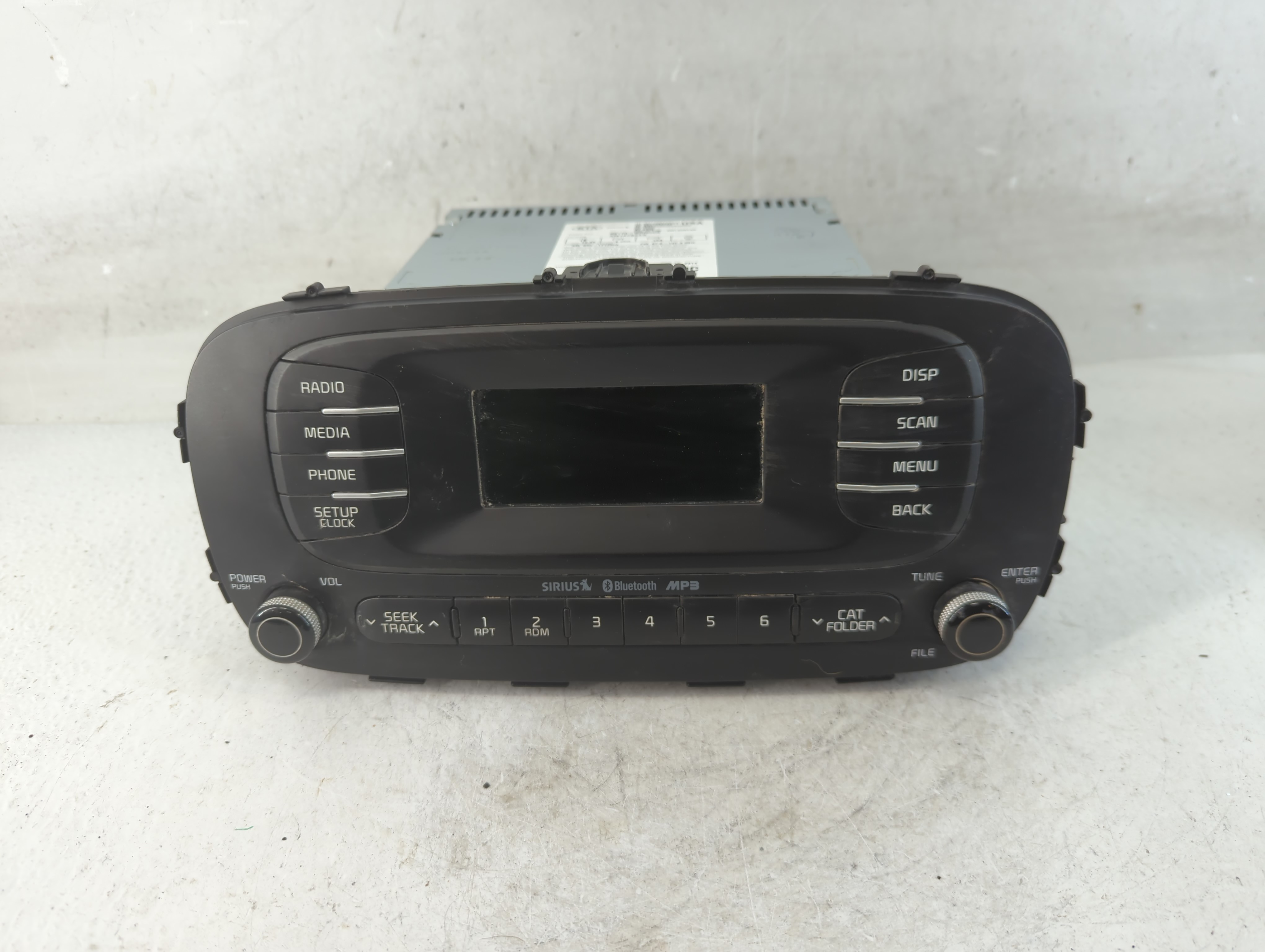 2014-2016 Kia Soul Am Fm Cd Player Radio Receiver 912947 - Oemusedautoparts1.com