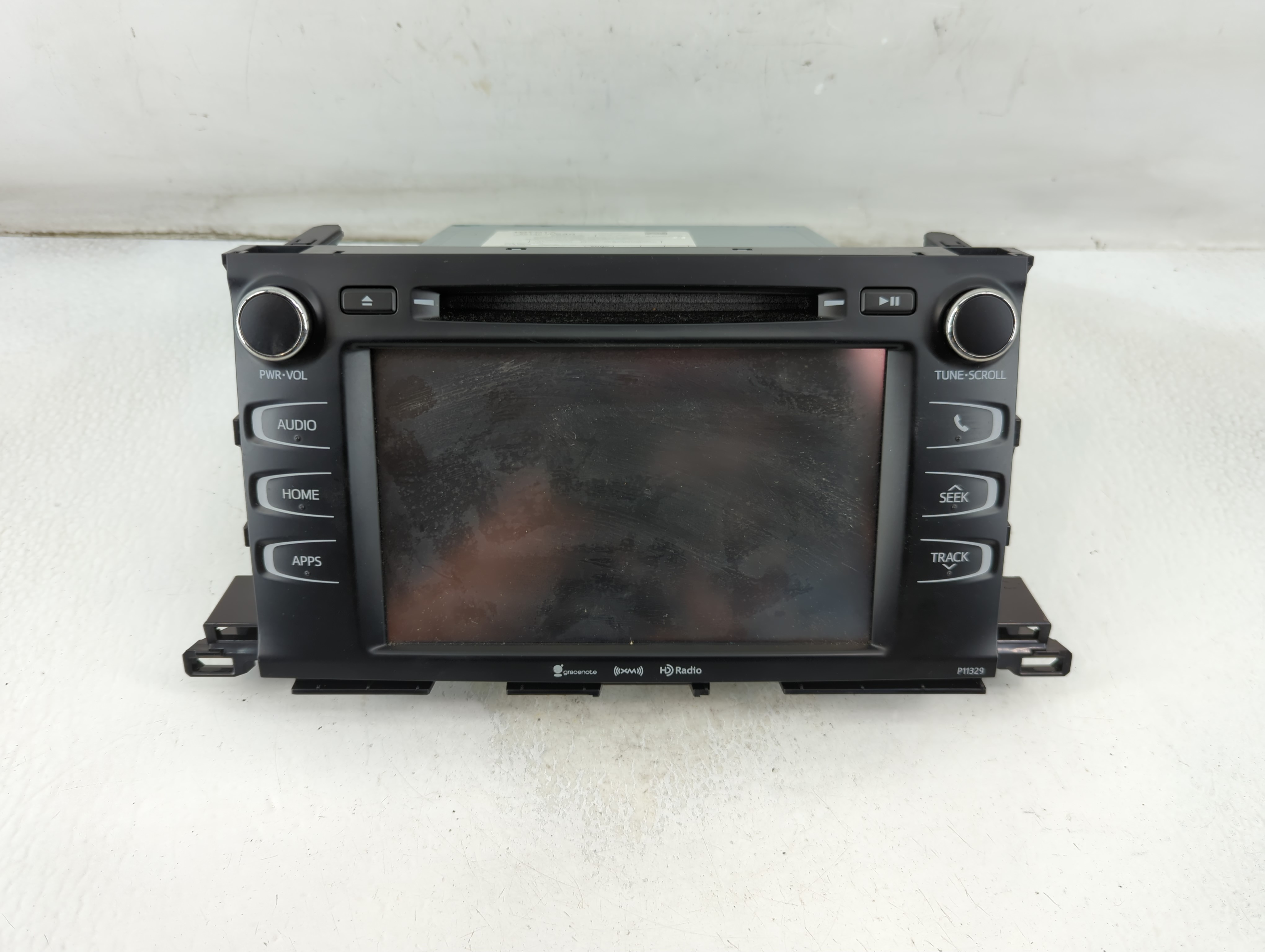 2017-2019 Toyota Highlander Am Fm Cd Player Radio Receiver 913141 - Oemusedautoparts1.com
