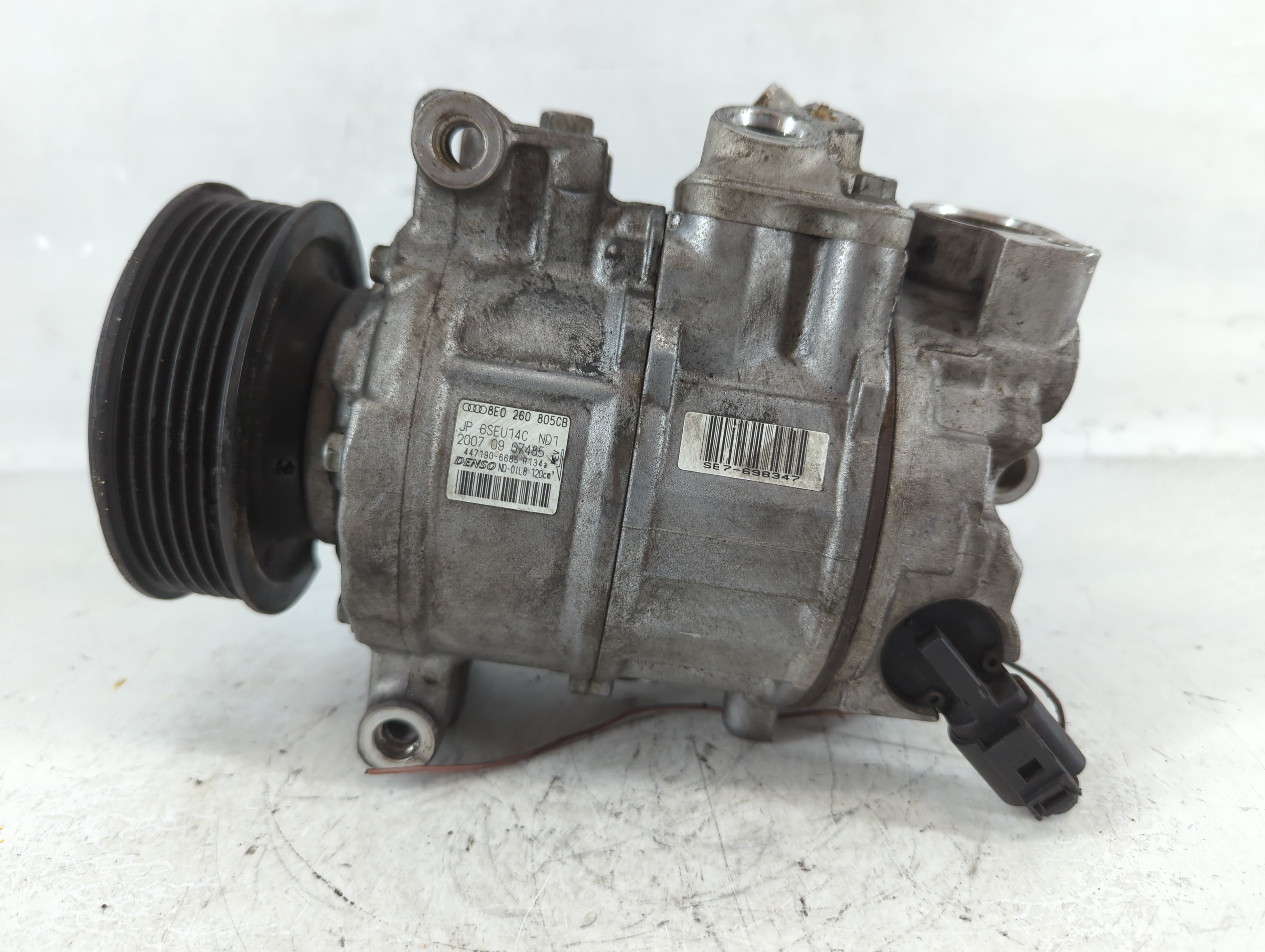 Picture of 2007-2009 Audi A4 Air Conditioning A/c Ac Compressor Oem 913366