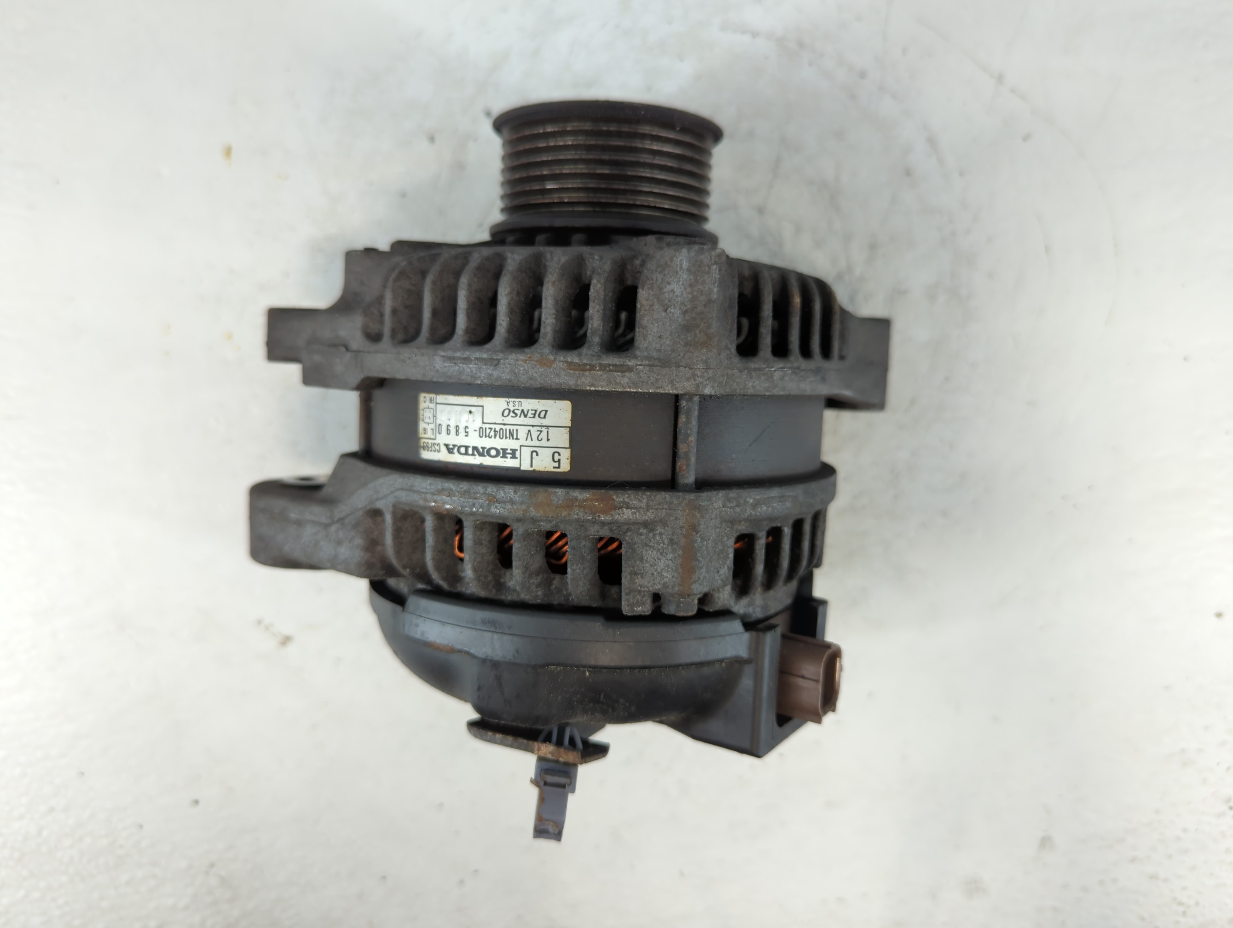 2008-2012 Honda Accord Alternator Generator Charging Assembly Engine Oem 913368 - Oemusedautoparts1.com