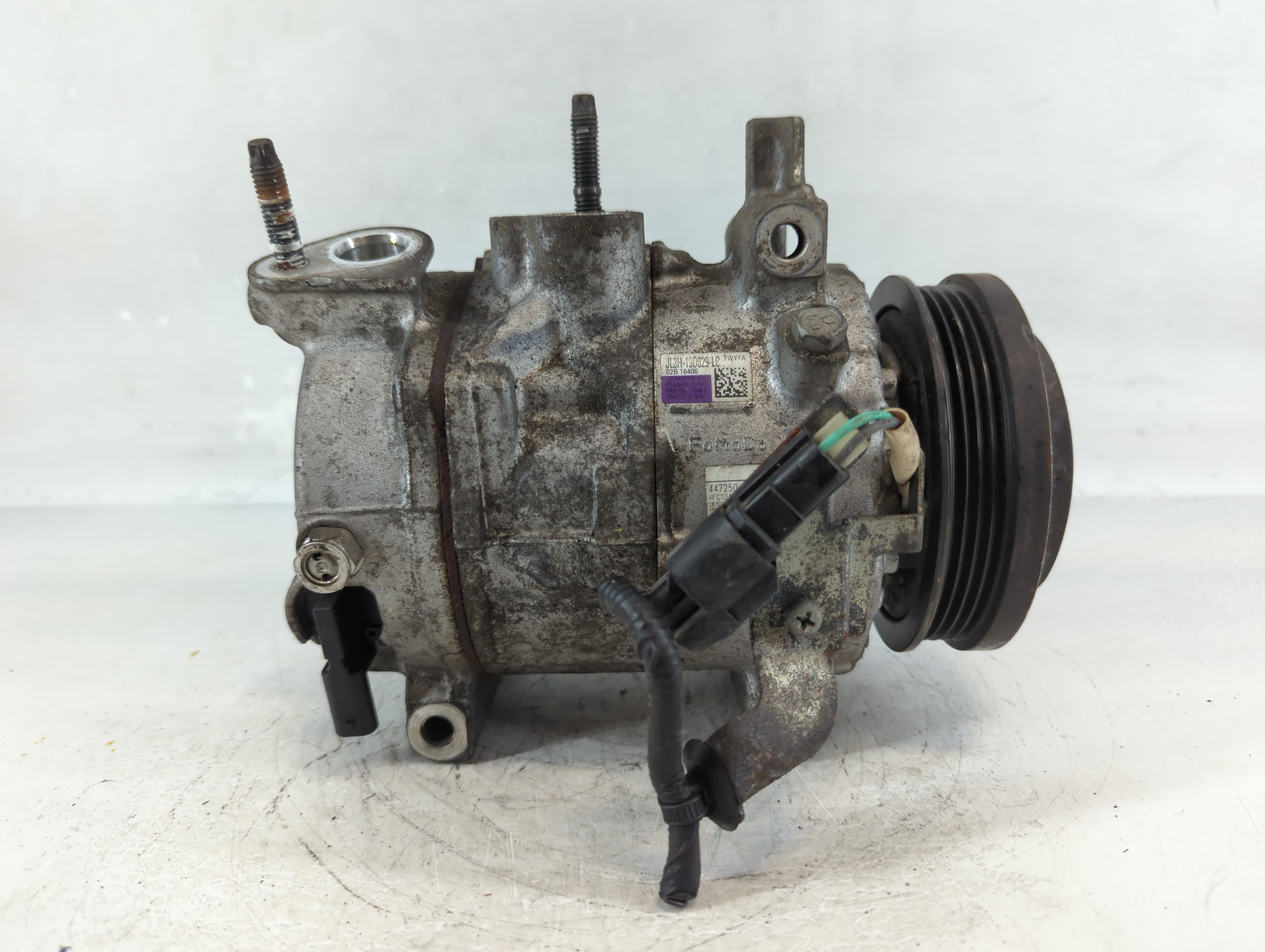 2018-2020 Ford F-150 Air Conditioning A/c Ac Compressor Oem 913384 - Oemusedautoparts1.com