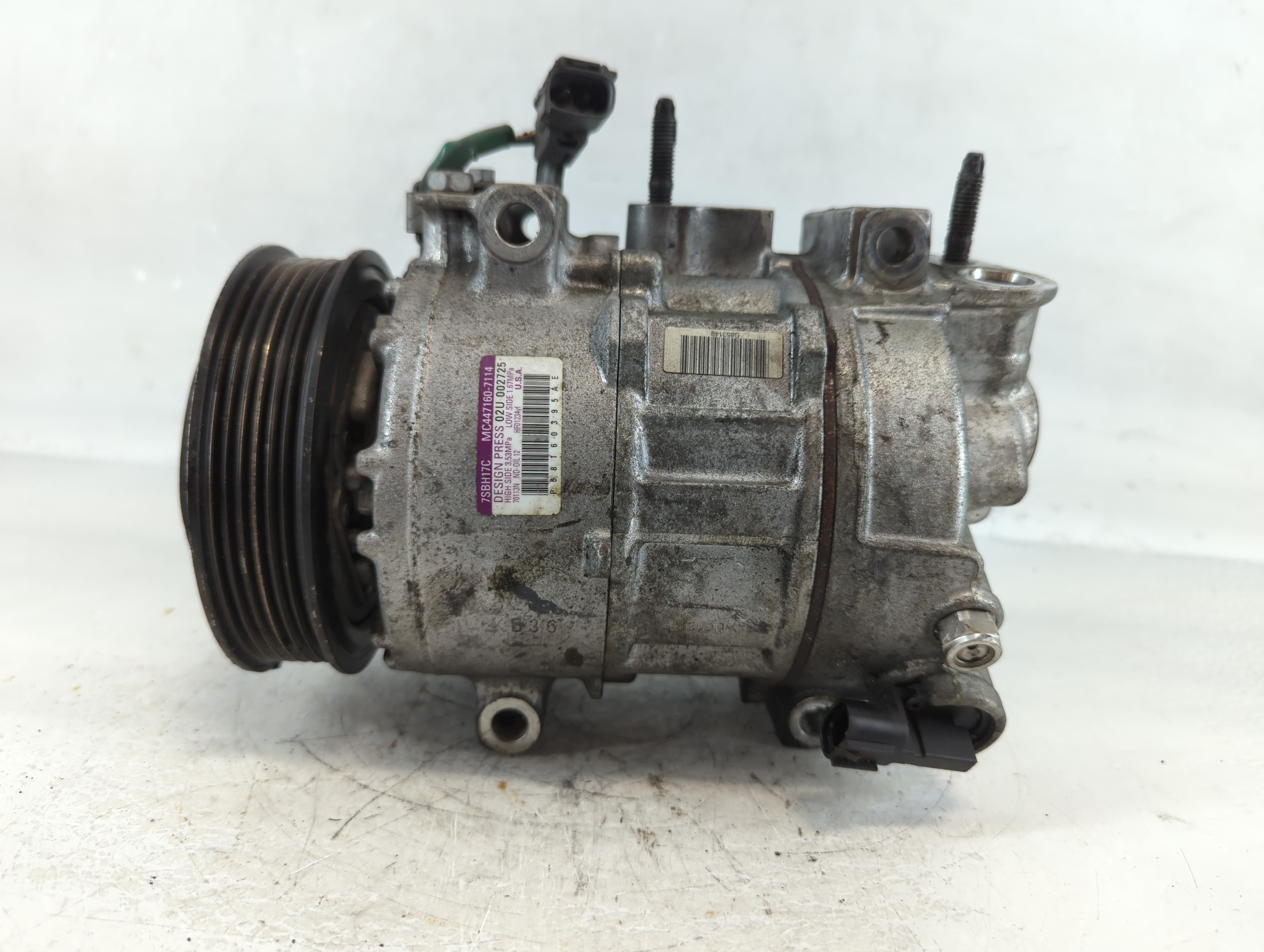 2015-2022 Dodge Challenger Air Conditioning A/c Ac Compressor Oem 913405 - Oemusedautoparts1.com