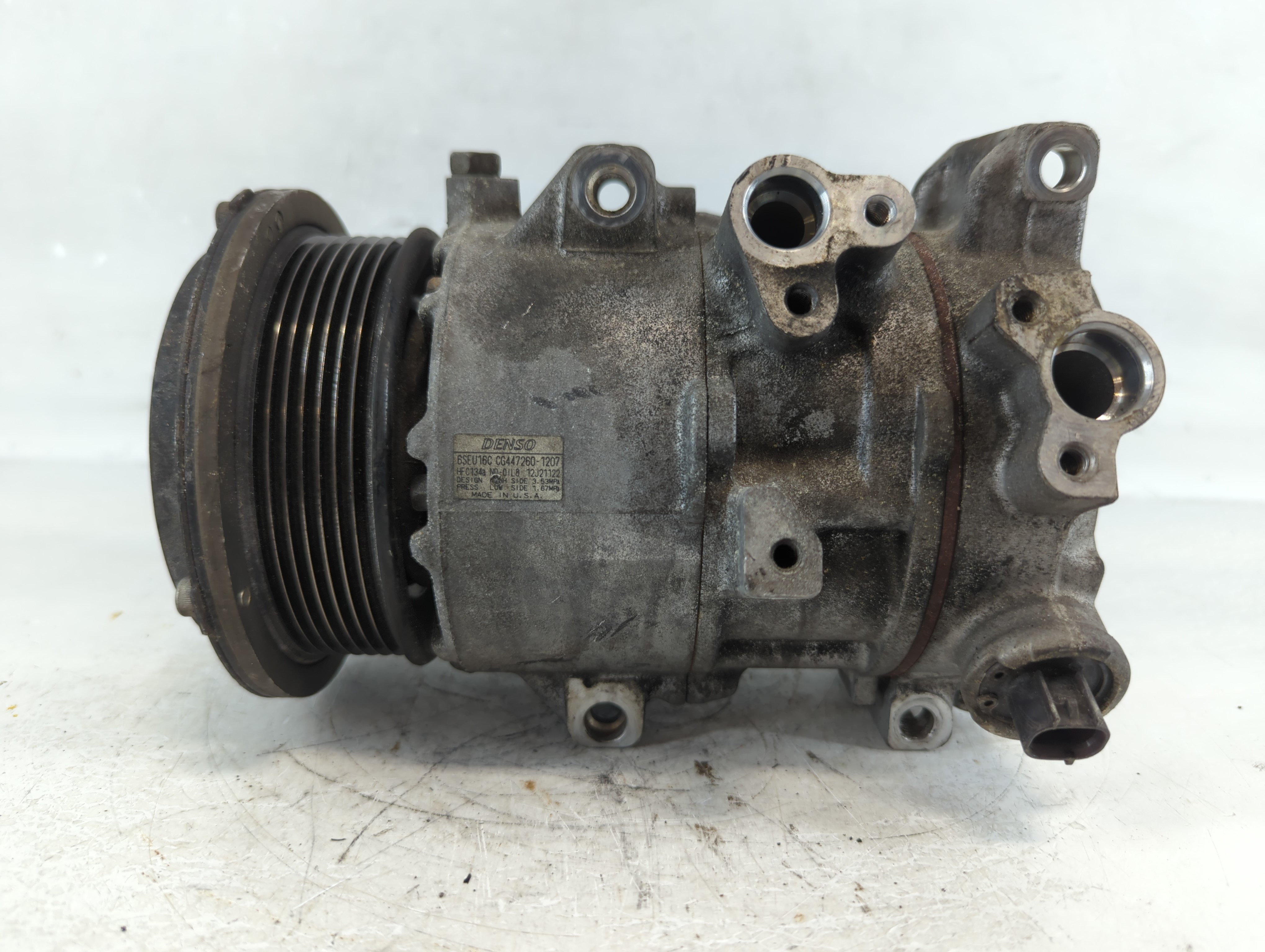 2007-2009 Toyota Camry Air Conditioning A/c Ac Compressor Oem 913408 - Oemusedautoparts1.com