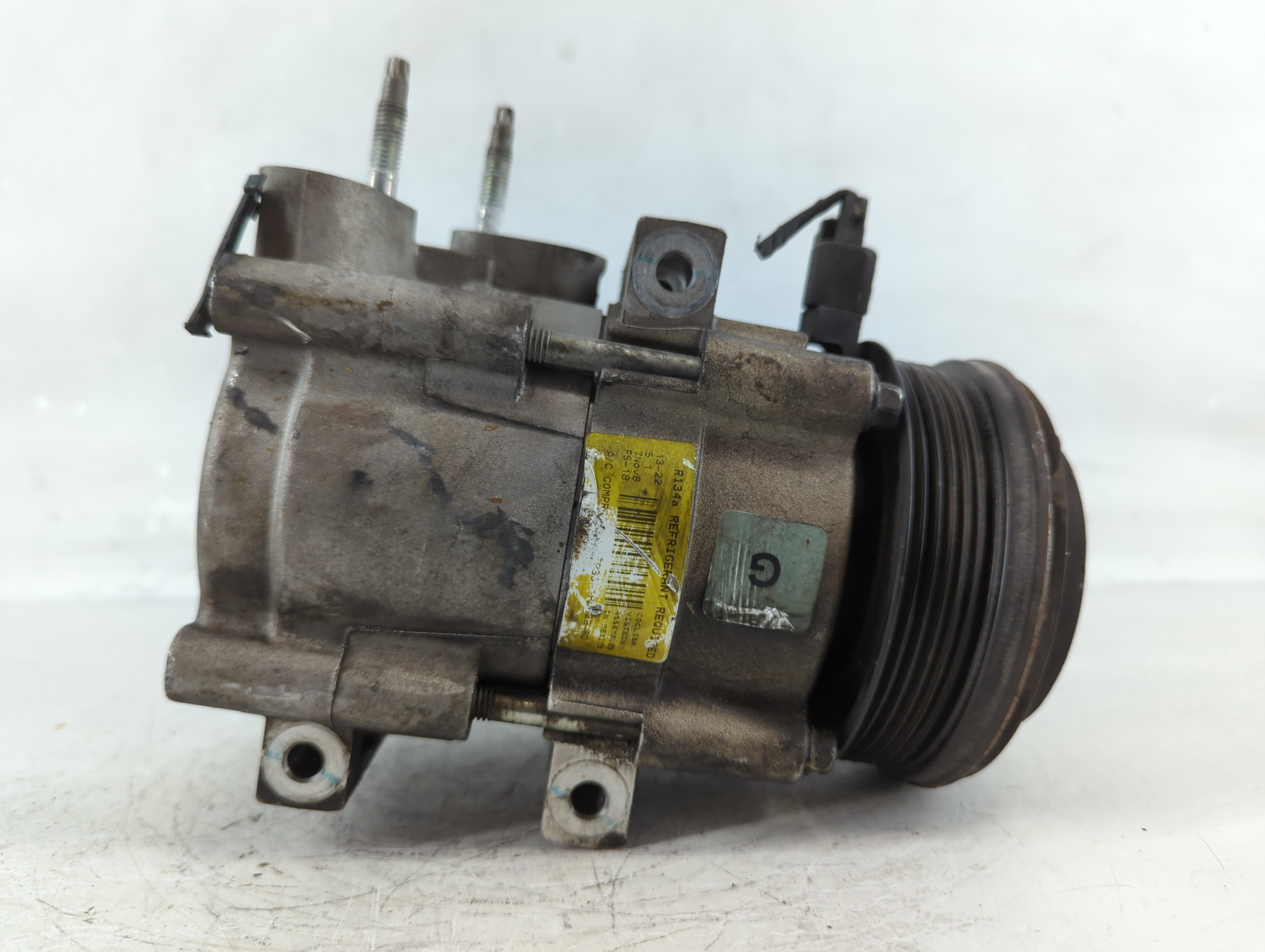 2007-2009 Ford Mustang Air Conditioning A/c Ac Compressor Oem 913449 - Oemusedautoparts1.com