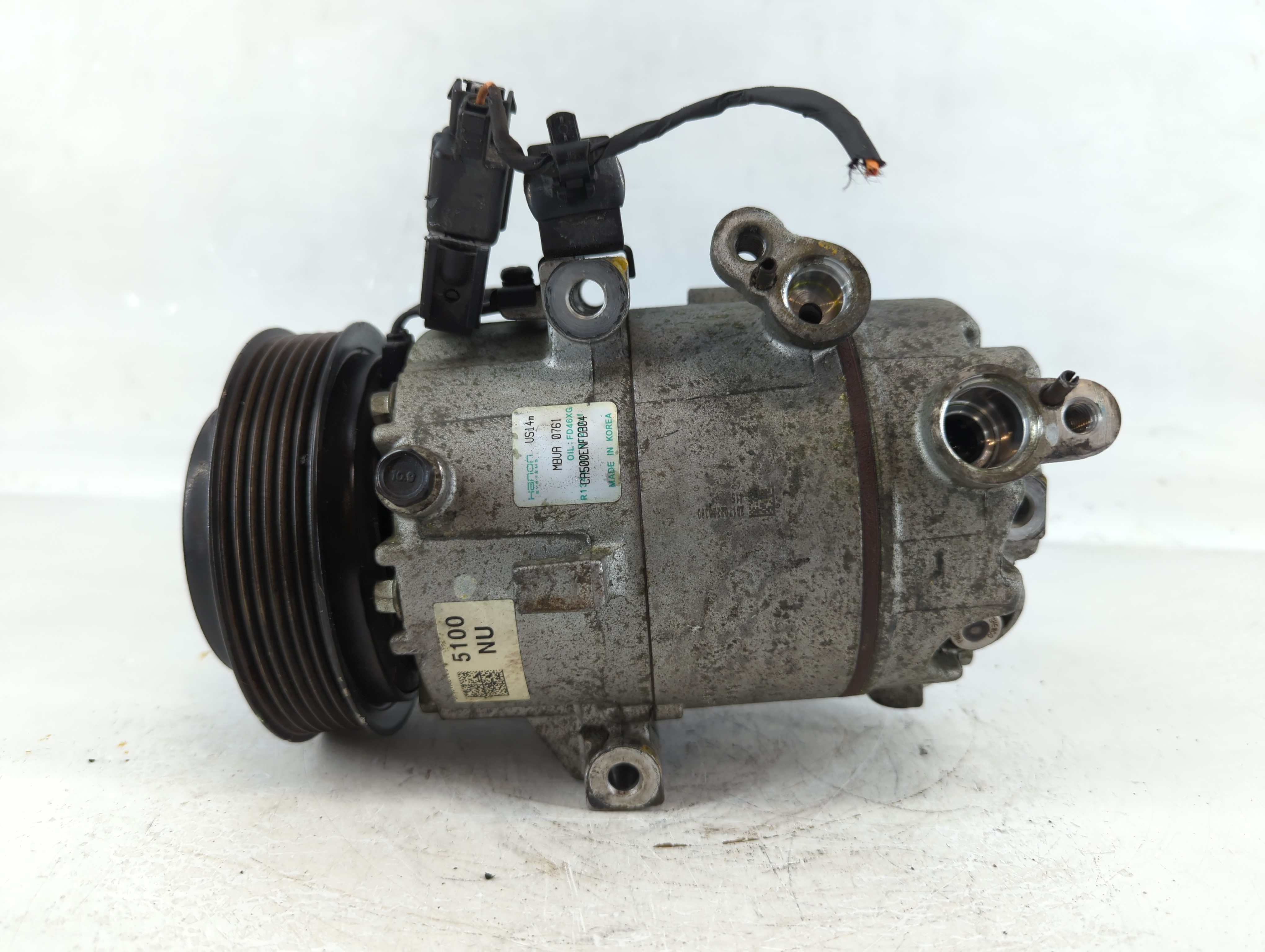 Kia Forte Air Conditioning A/c Ac Compressor Oem 913454 - Oemusedautoparts1.com