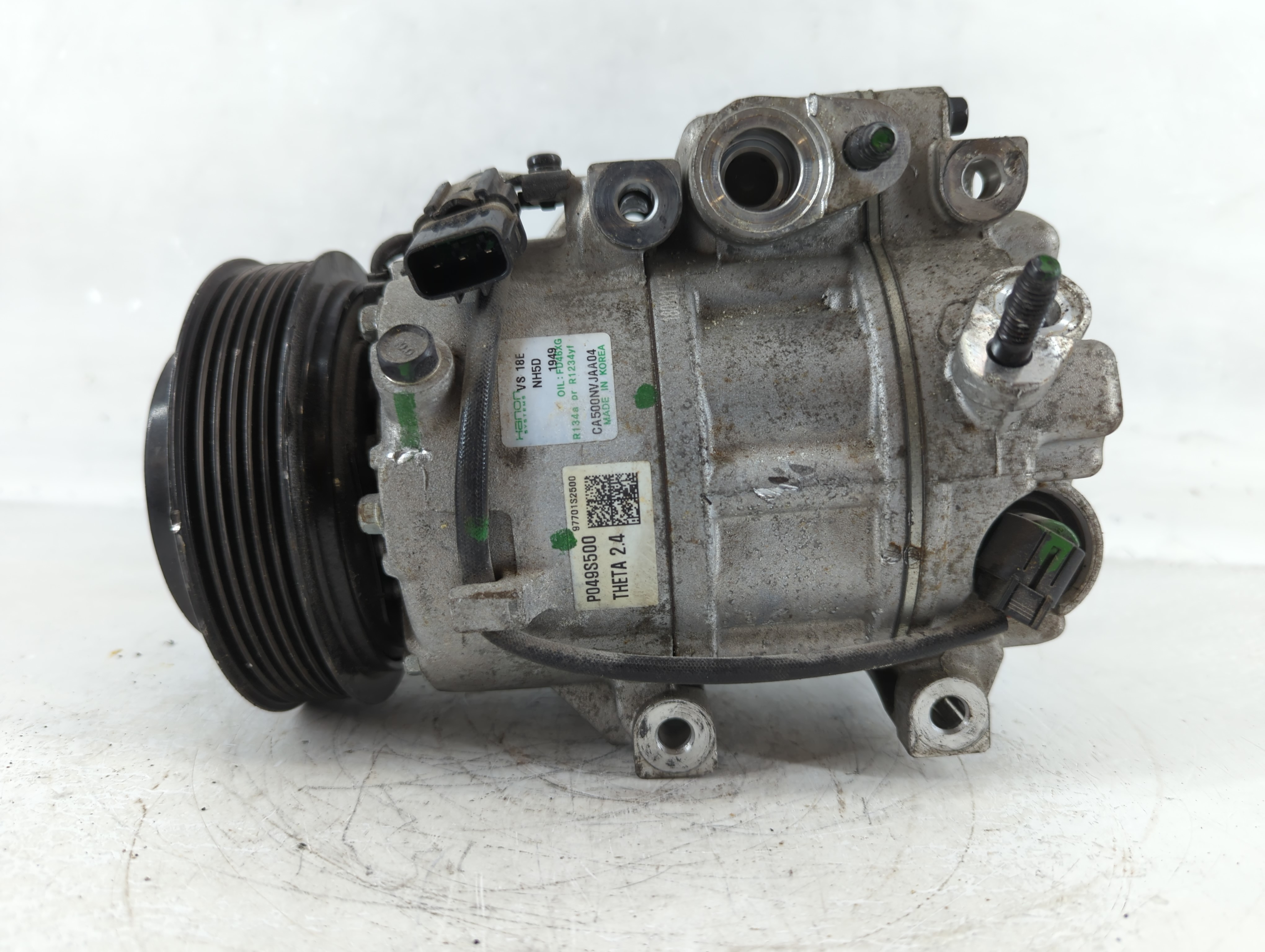 2019-2020 Hyundai Santa Fe Air Conditioning A/c Ac Compressor Oem 913484 - Oemusedautoparts1.com
