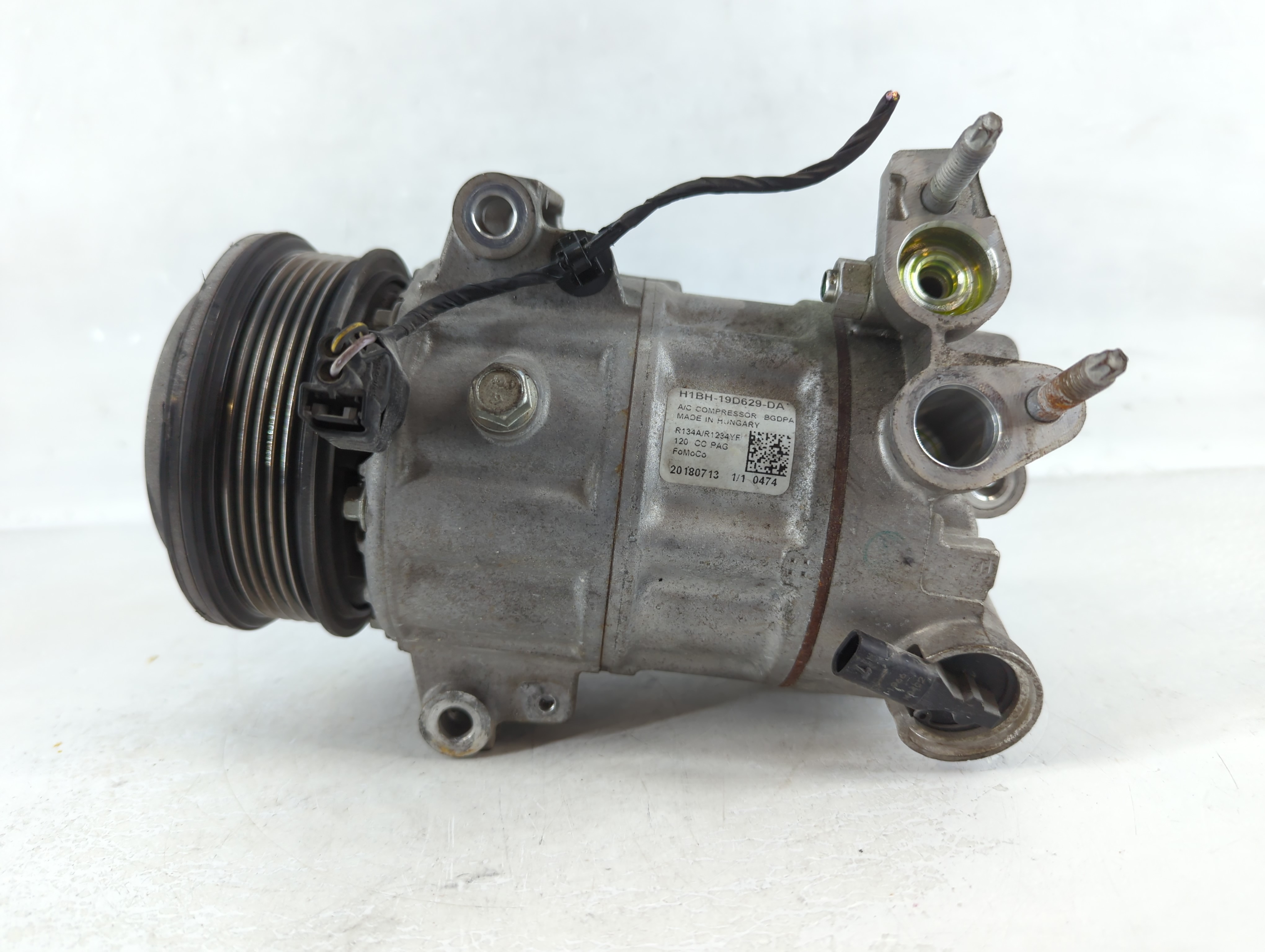 2018-2022 Ford Ecosport Air Conditioning A/c Ac Compressor Oem 913489 - Oemusedautoparts1.com