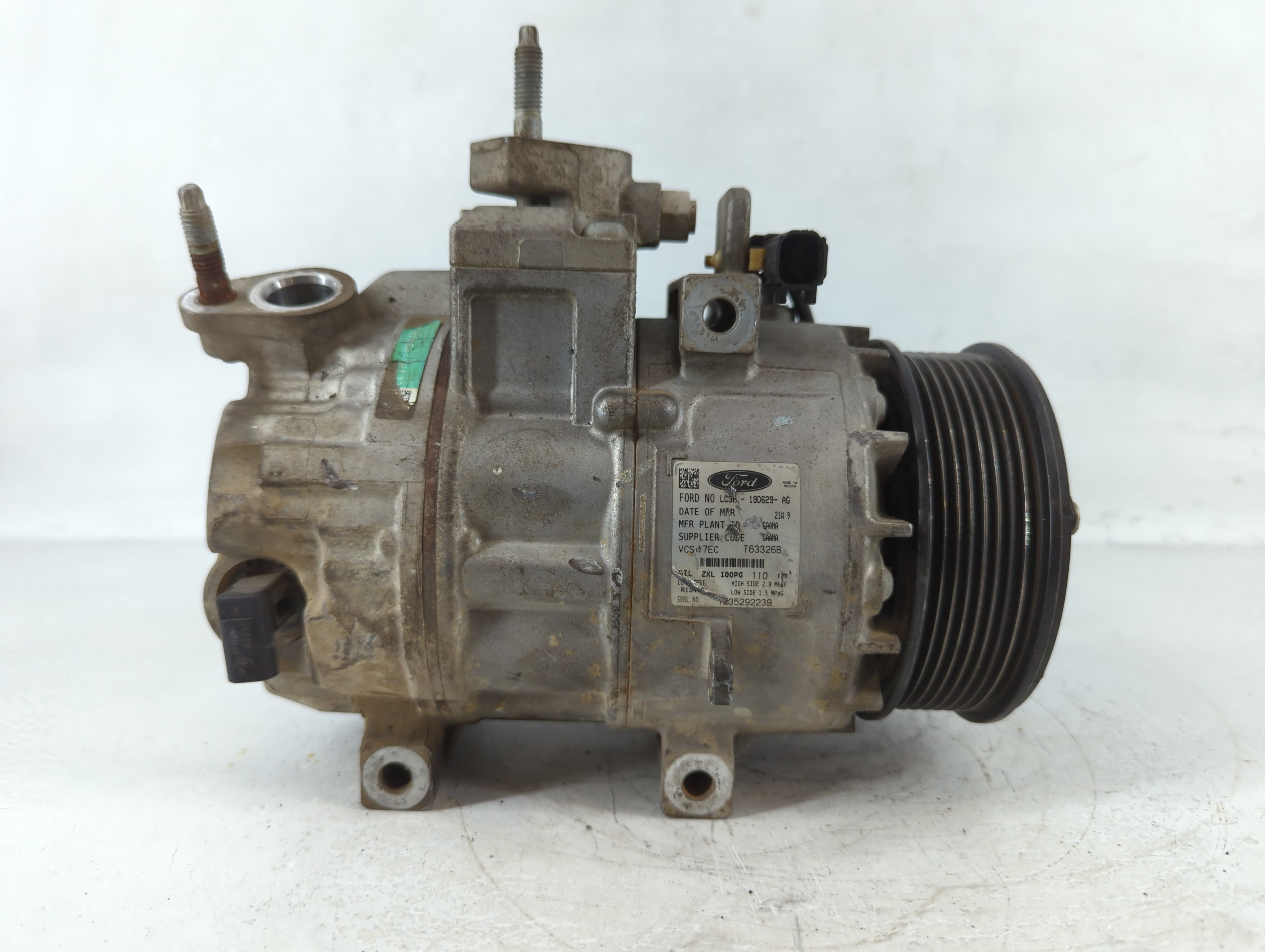 Ford E-350 Super Duty Air Conditioning A/c Ac Compressor Oem 913504 - Oemusedautoparts1.com