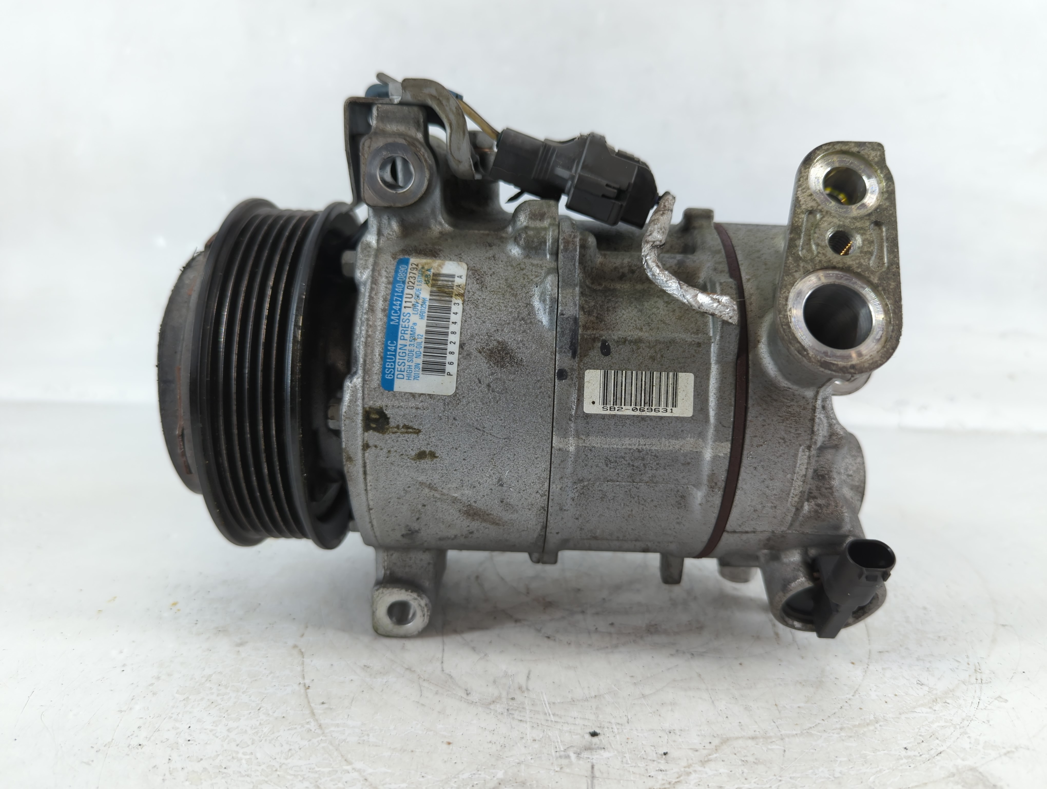 2018 Jeep Compass Air Conditioning A/c Ac Compressor Oem 913508 - Oemusedautoparts1.com