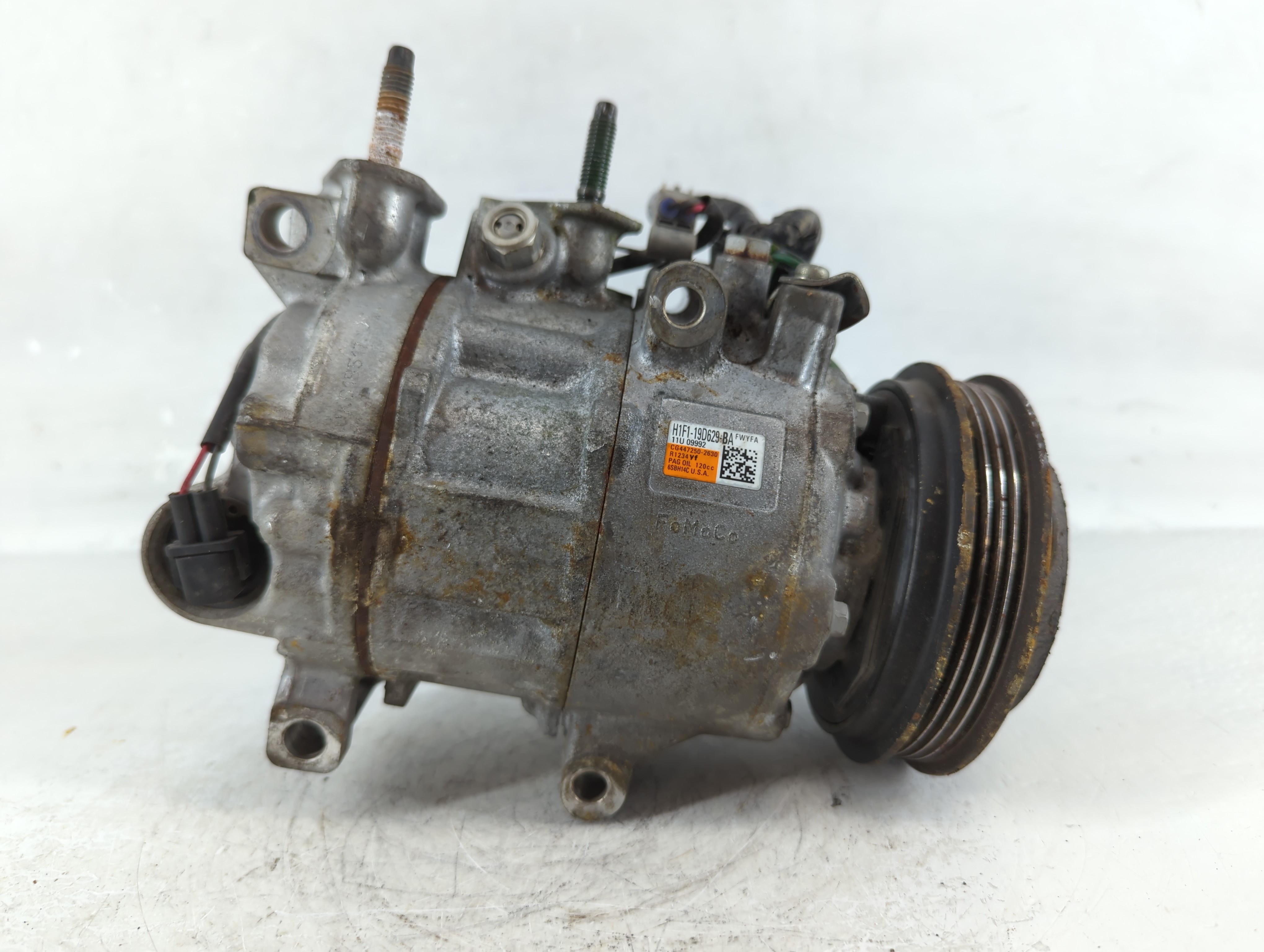 2011-2016 Chrysler Town & Country Air Conditioning A/c Ac Compressor Oem 913523 - Oemusedautoparts1.com