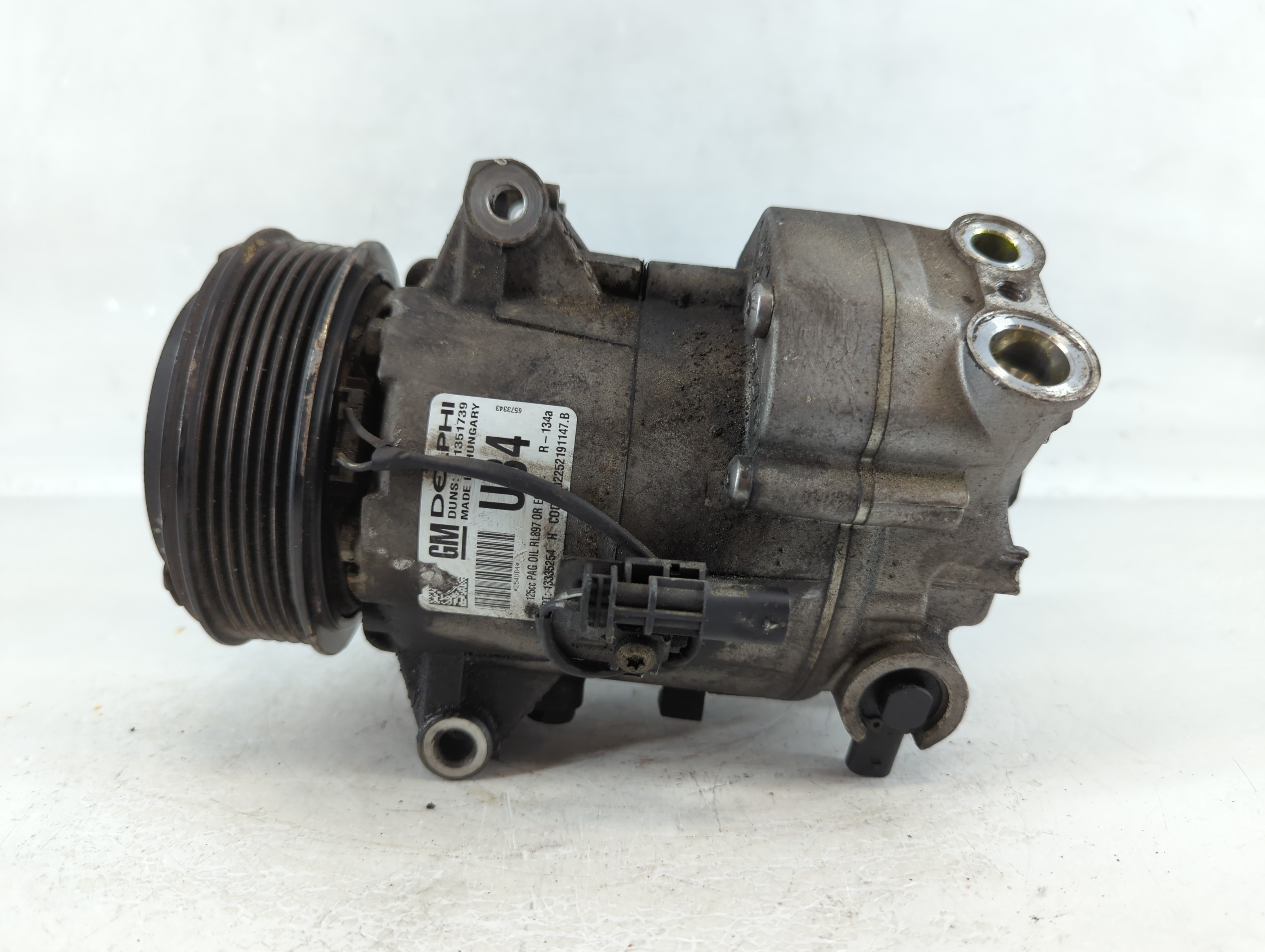2012-2016 Chevrolet Cruze Air Conditioning A/c Ac Compressor Oem 913534 - Oemusedautoparts1.com