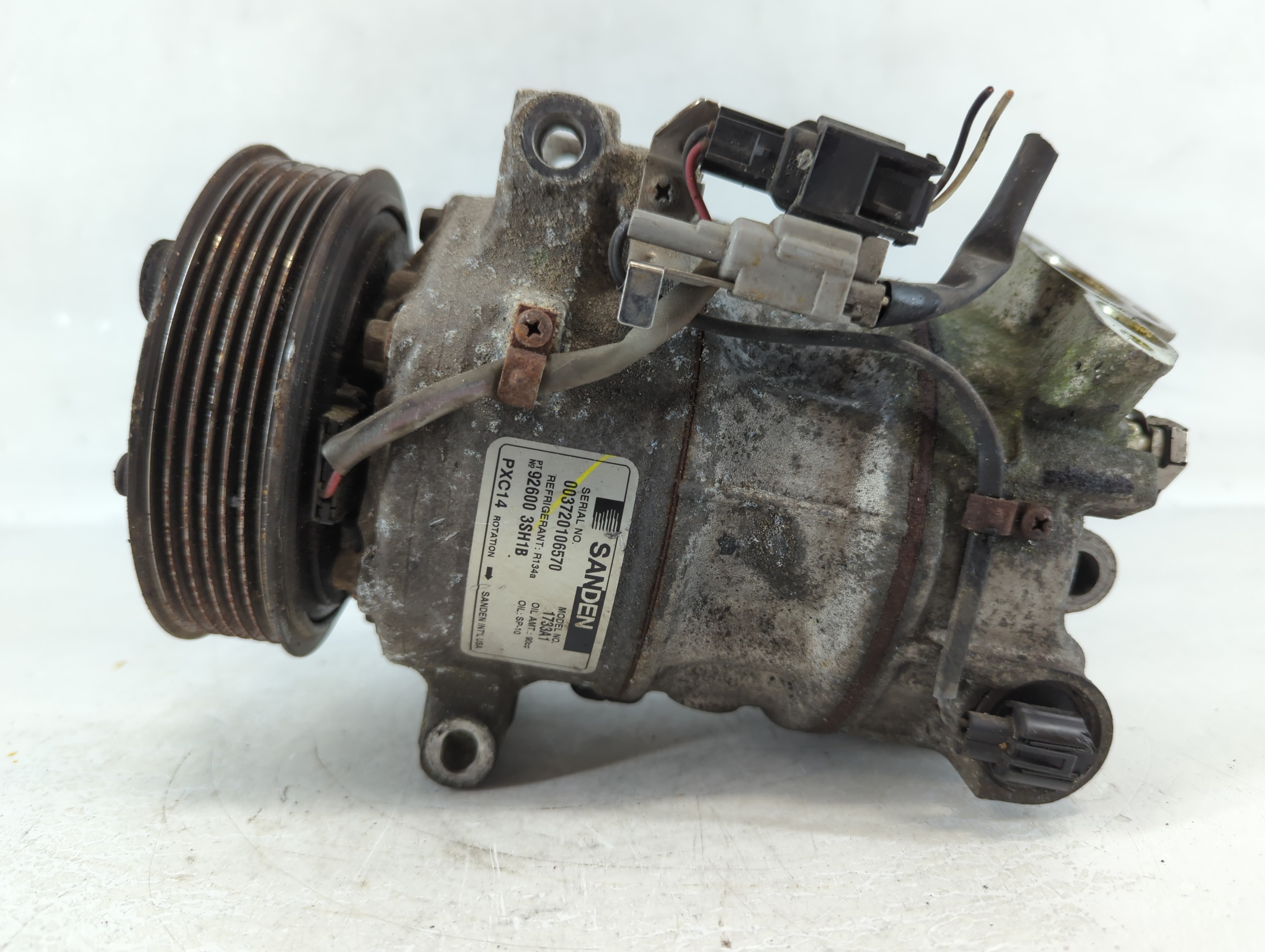 2013-2019 Nissan Sentra Air Conditioning A/c Ac Compressor Oem 913558 - Oemusedautoparts1.com