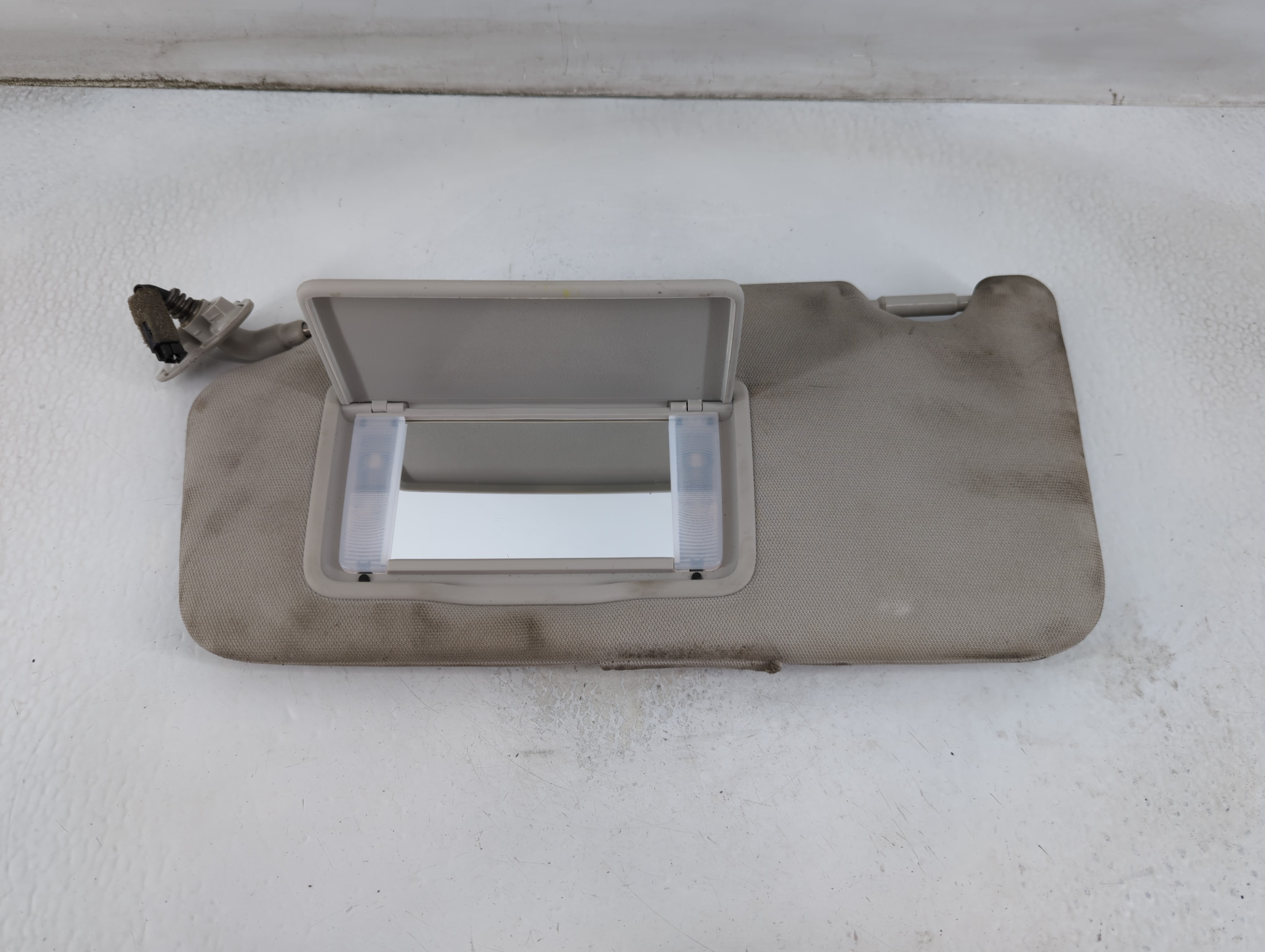 2012-2014 Subaru Legacy Driver Sun Visor Mirror Left Sunvisor Gray 913699 - Oemusedautoparts1.com