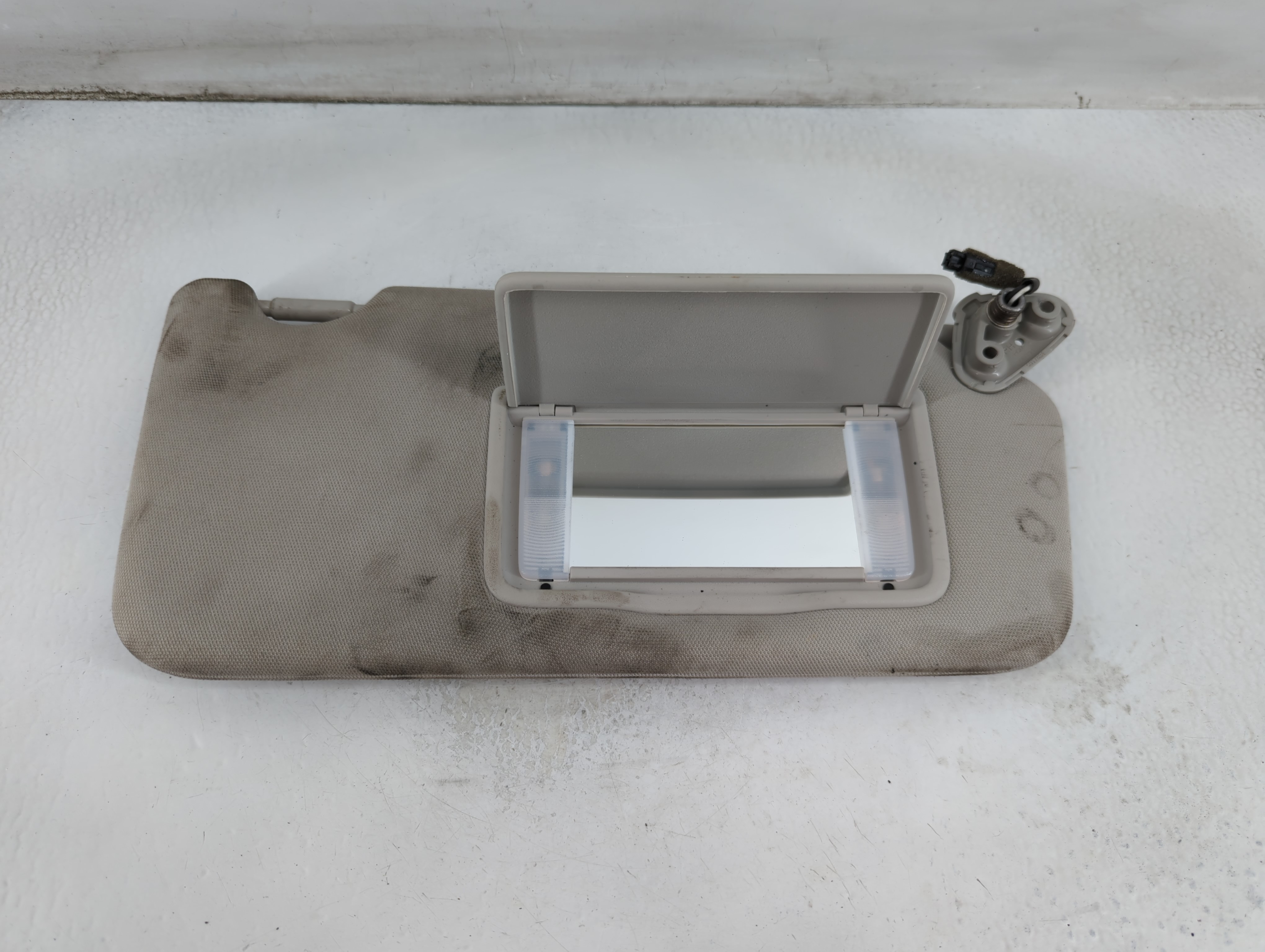 2012-2014 Subaru Legacy Passenger Sun Visor Mirror Right Sunvisor Gray 913700 - Oemusedautoparts1.com