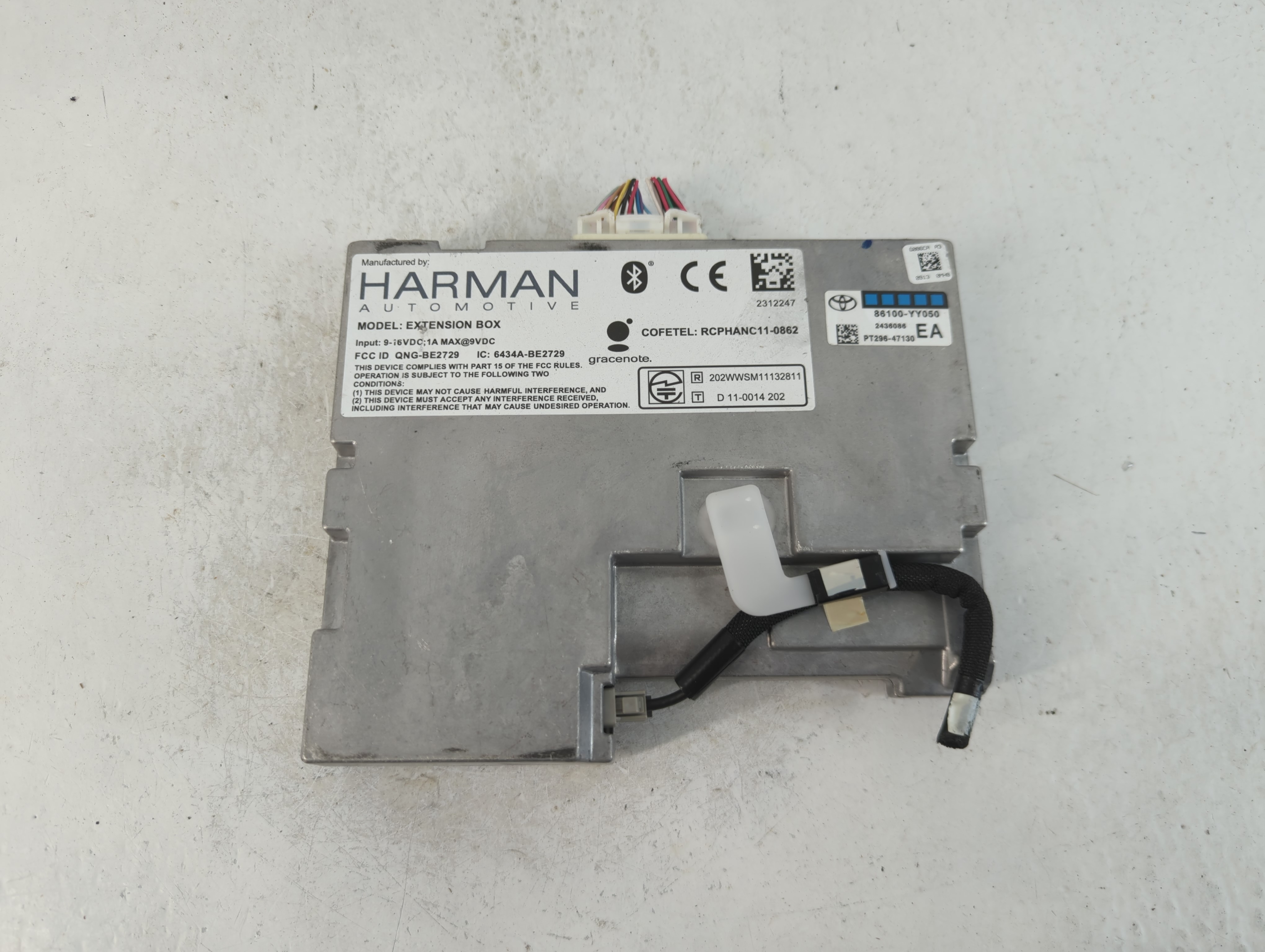 Toyota Prius C Am Fm Cd Player Radio Receiver 913785 - Oemusedautoparts1.com