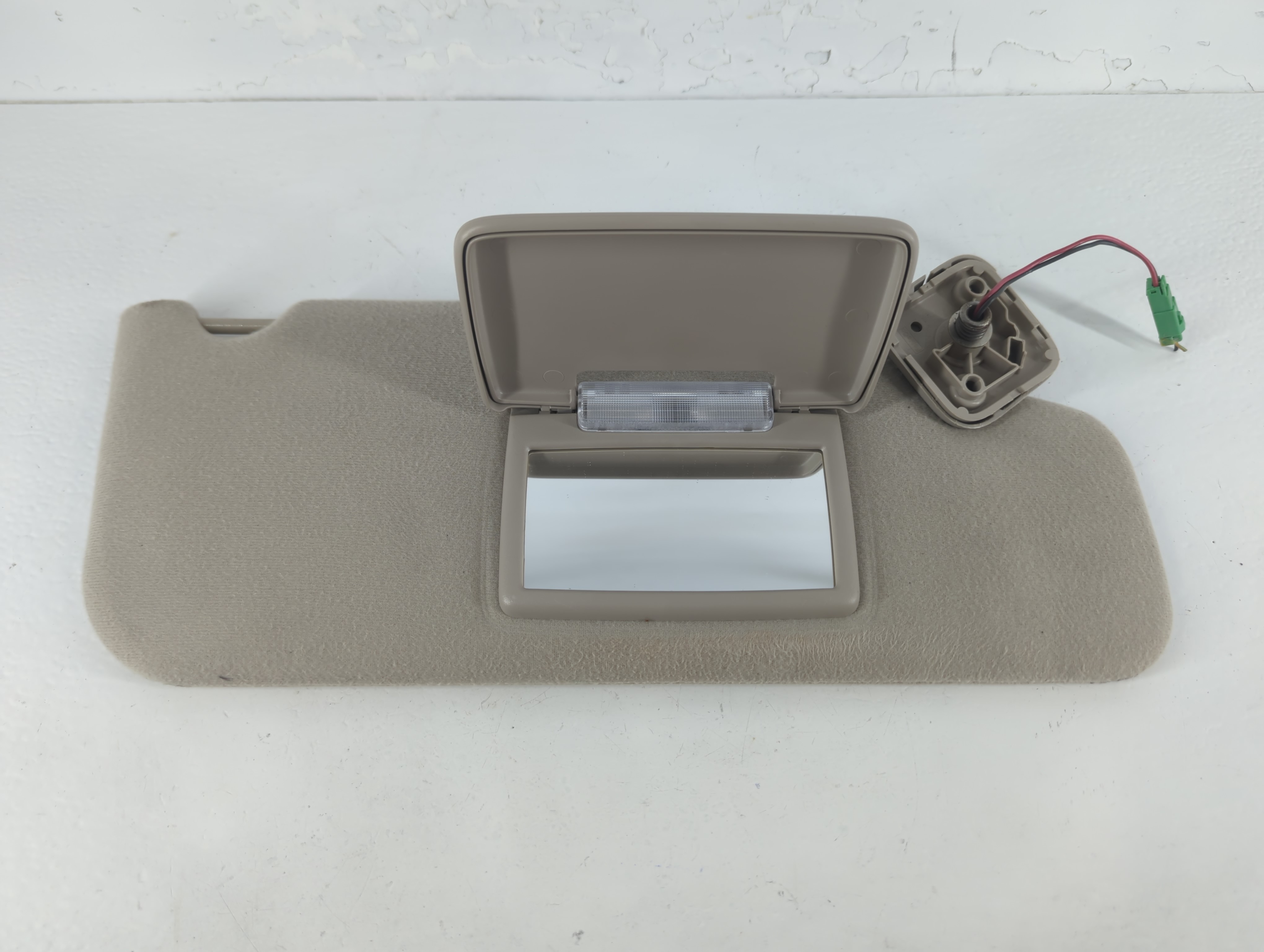 2007-2010 Ford Edge Passenger Sun Visor Mirror Right Sunvisor Grey 913916 - Oemusedautoparts1.com