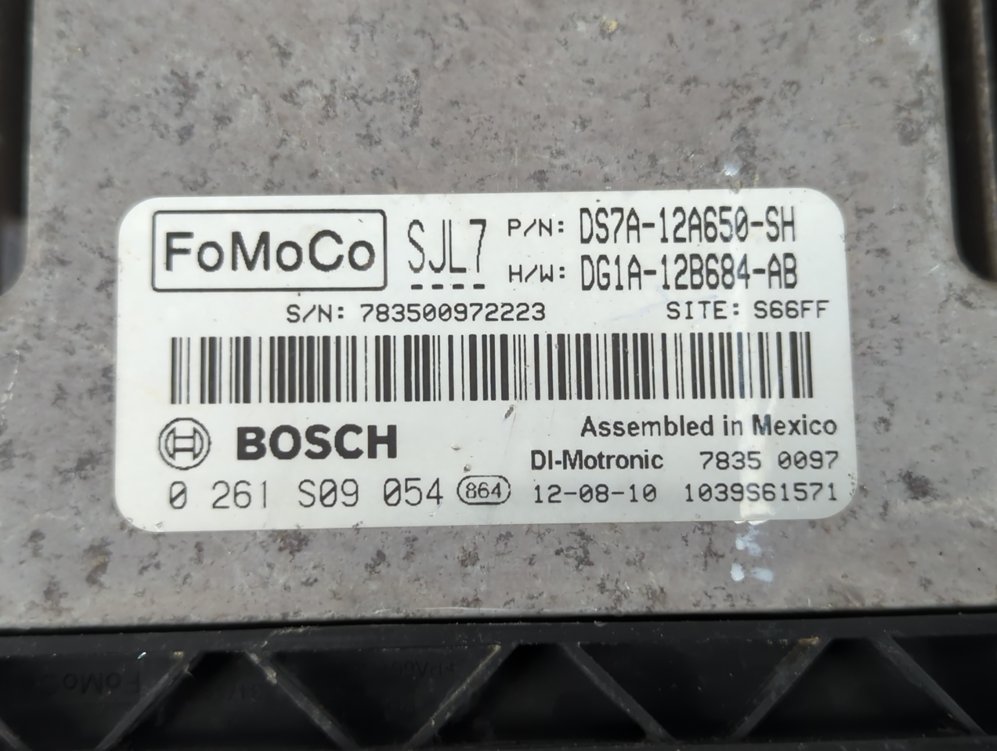 2013-2013 Ford Fusion Engine Control Computer Ecu Pcm Ecm Pcu Oem 914062 - Oemusedautoparts1.com