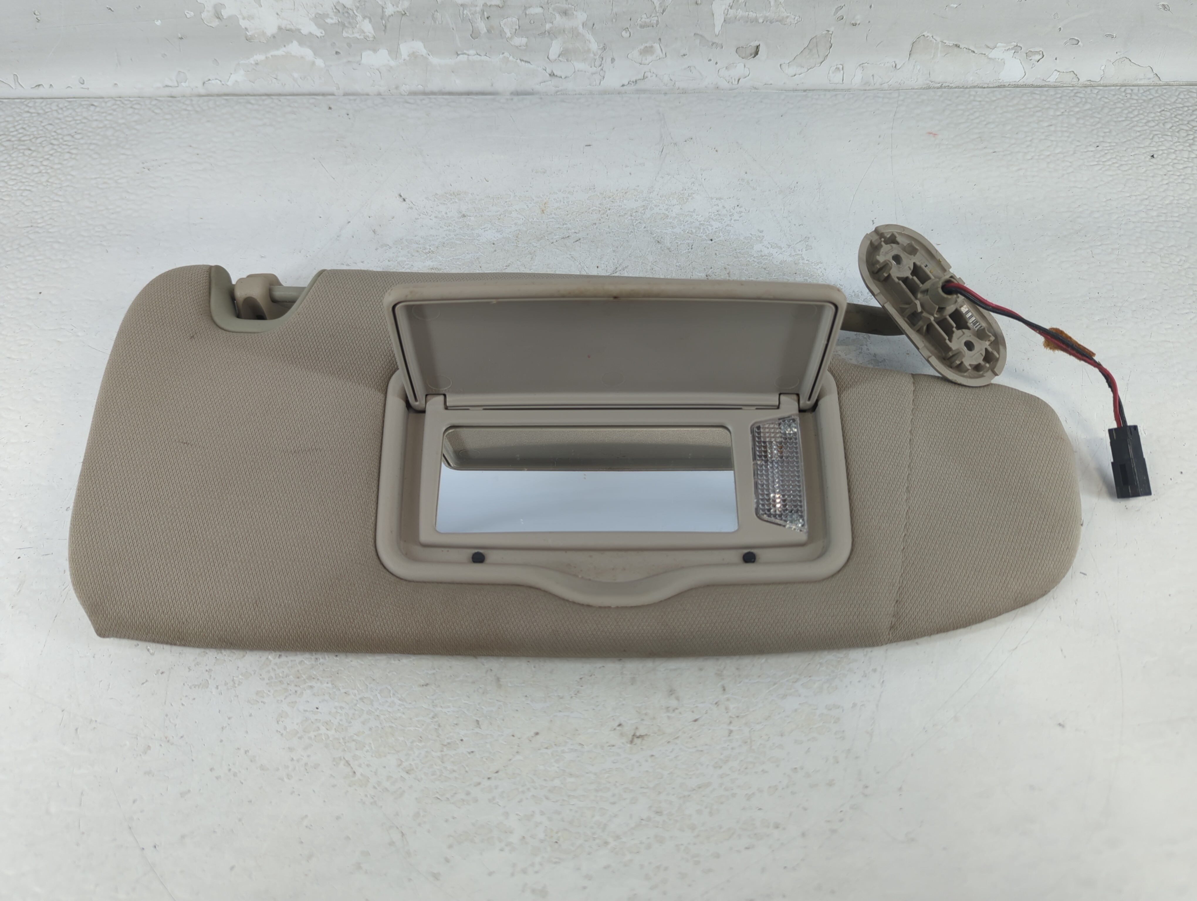 2007-2009 Lincoln Mkz Driver Sun Visor Mirror Left Sunvisor Grey 914881 - Oemusedautoparts1.com