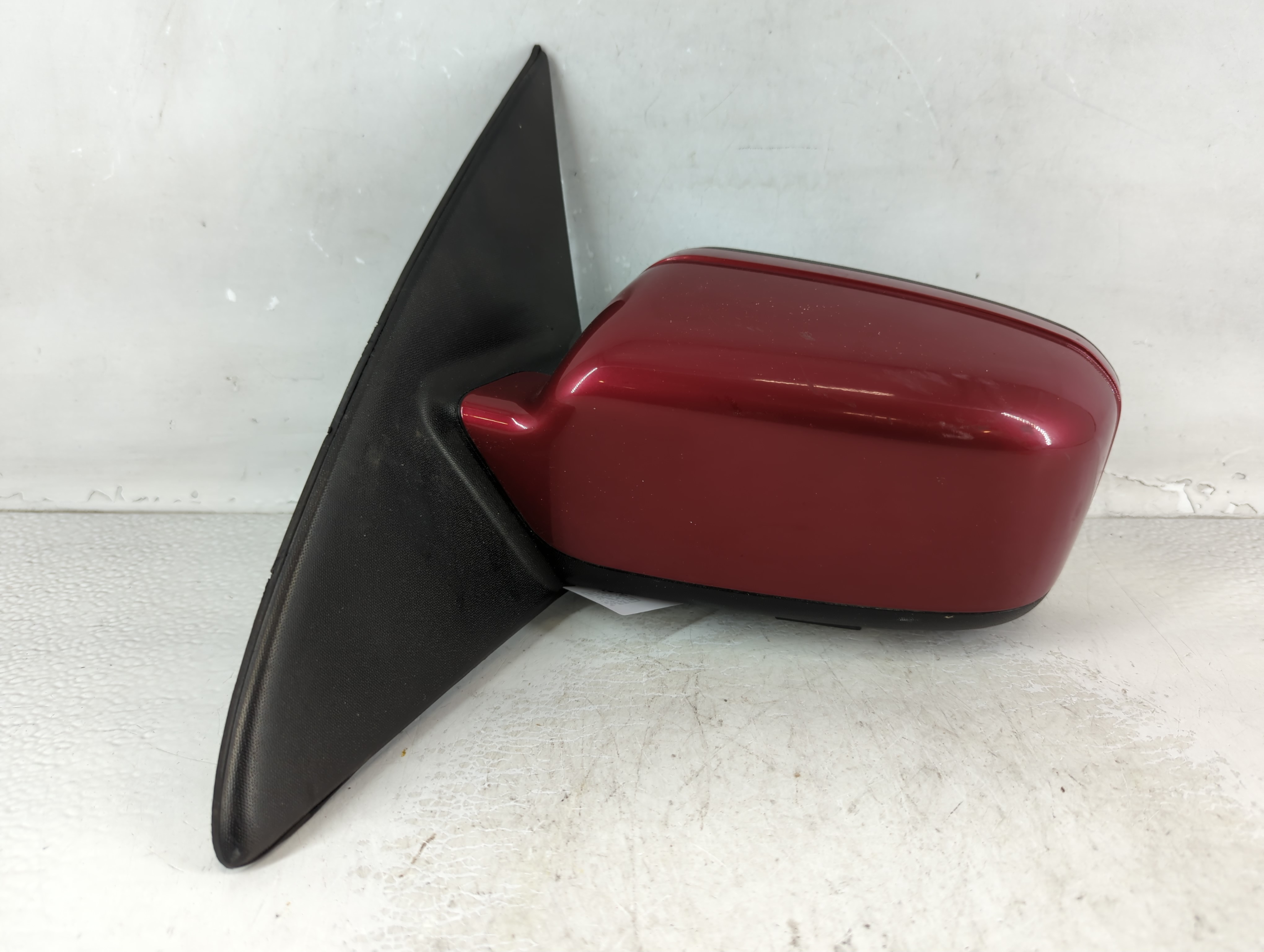 2011-2011 Mercury Milan Driver Left Side View Manual Door Mirror Red 915312 - Oemusedautoparts1.com