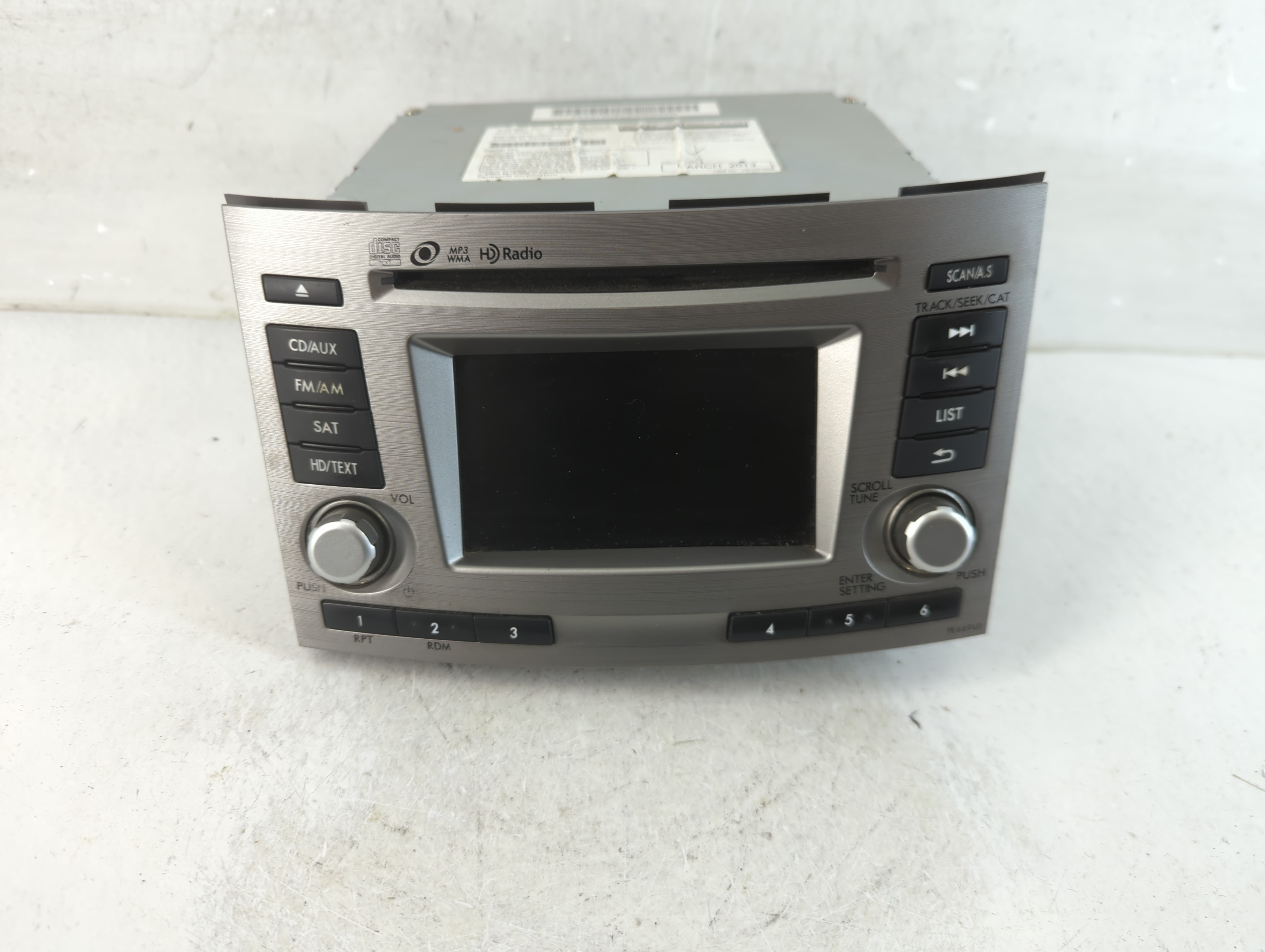 2013-2014 Subaru Legacy Am Fm Cd Player Radio Receiver 915681 - Oemusedautoparts1.com