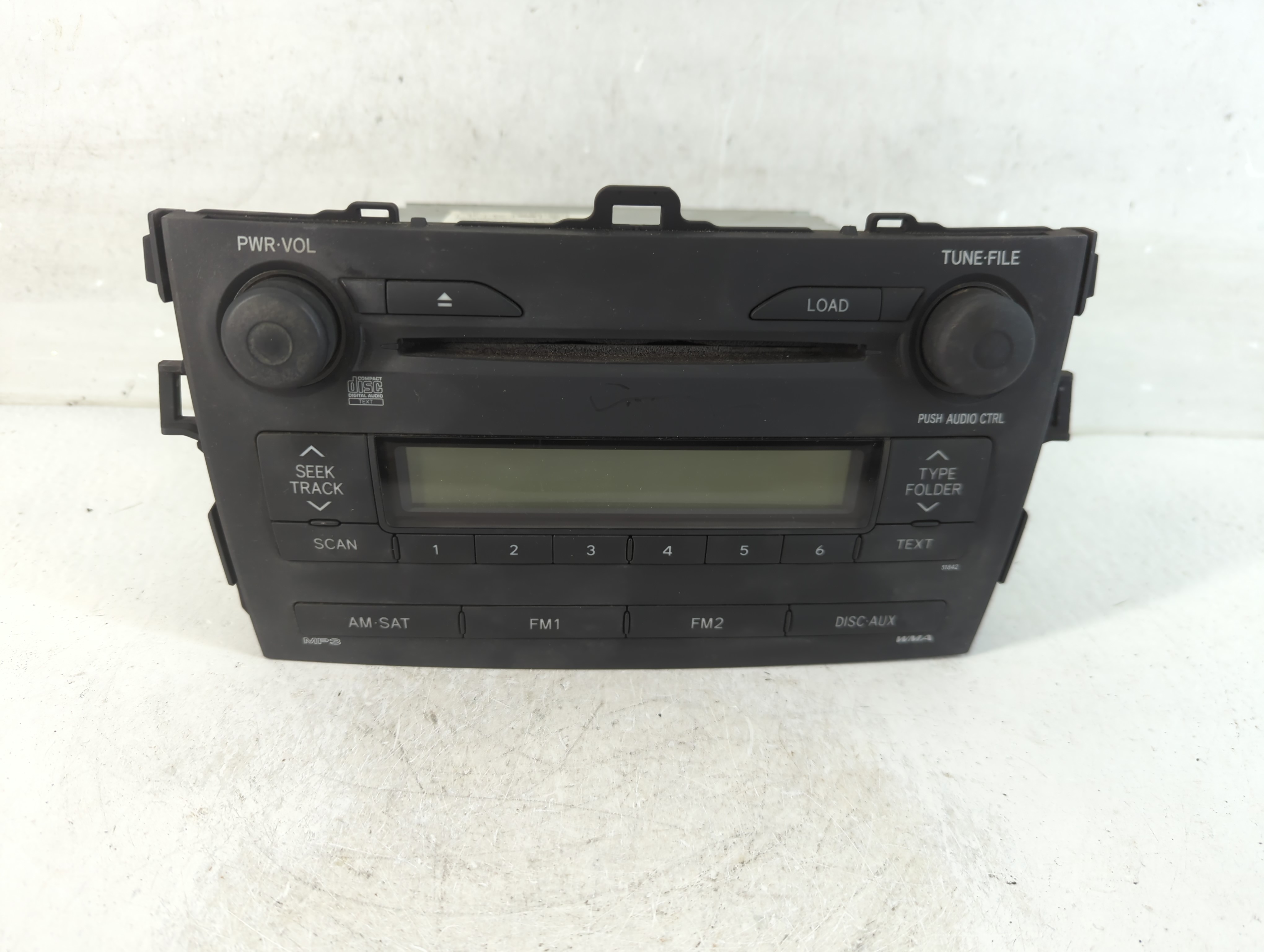 Picture of 2009-2009 Toyota Corolla Am Fm Cd Player Radio Receiver 915690