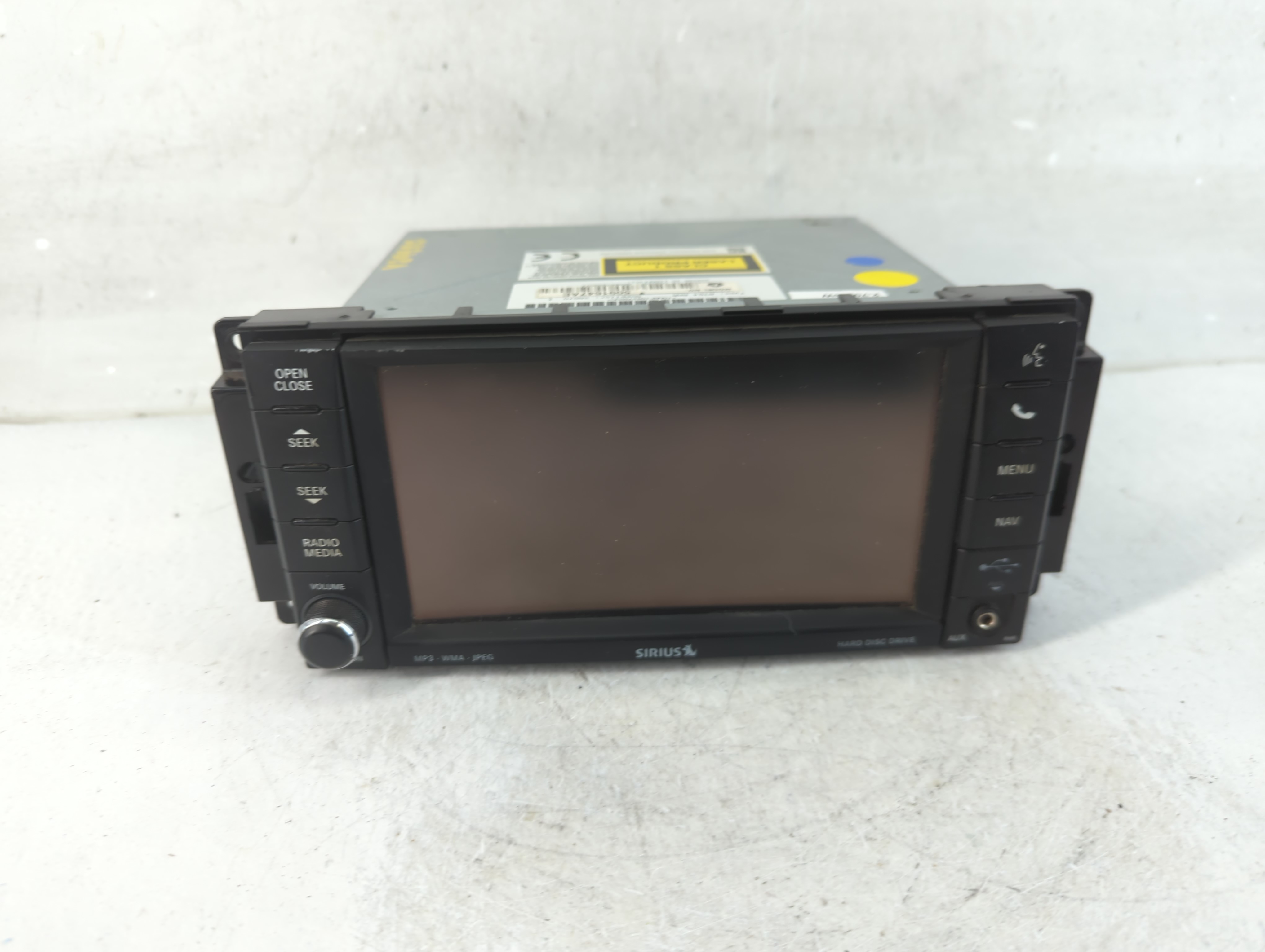 2012-2012 Chrysler Town & Country Am Fm Cd Player Radio Receiver 915691 - Oemusedautoparts1.com