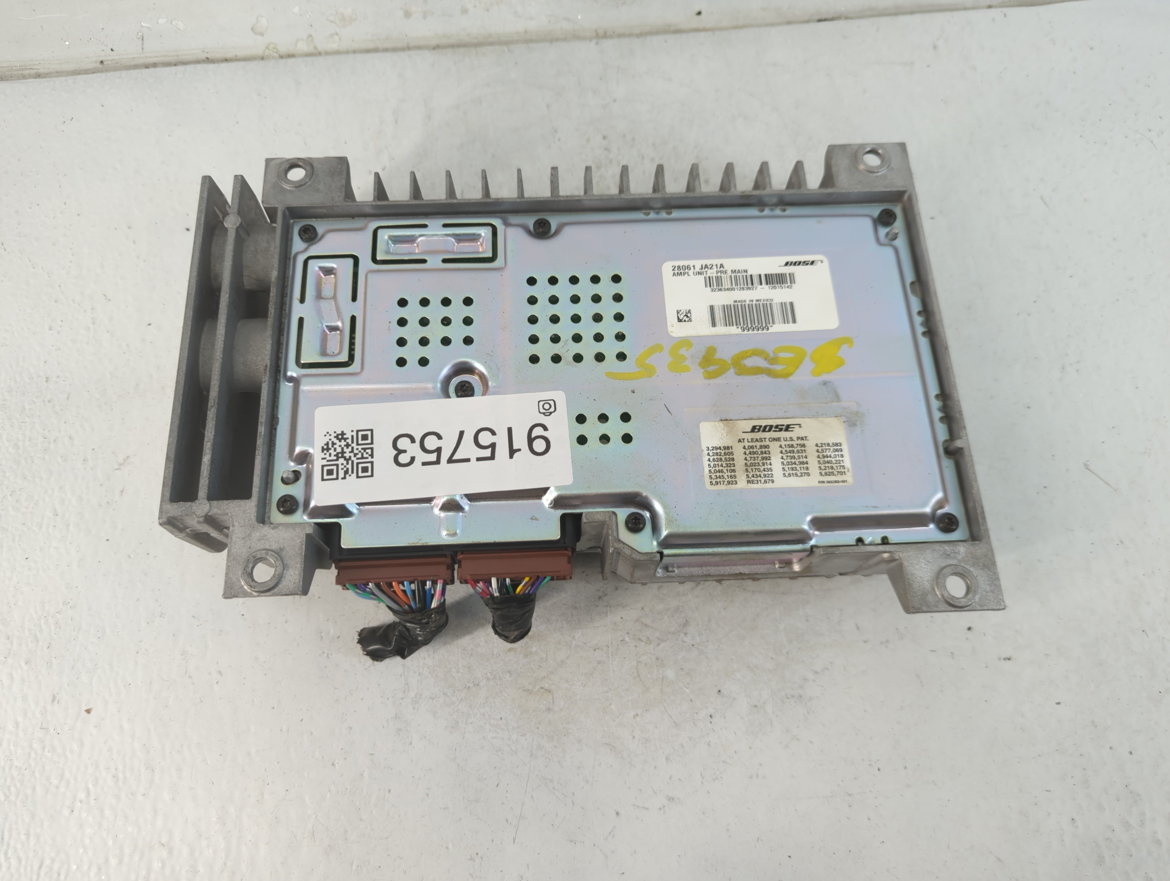 2010-2012 Nissan Altima Am Fm Cd Player Radio Receiver 915753 - Oemusedautoparts1.com