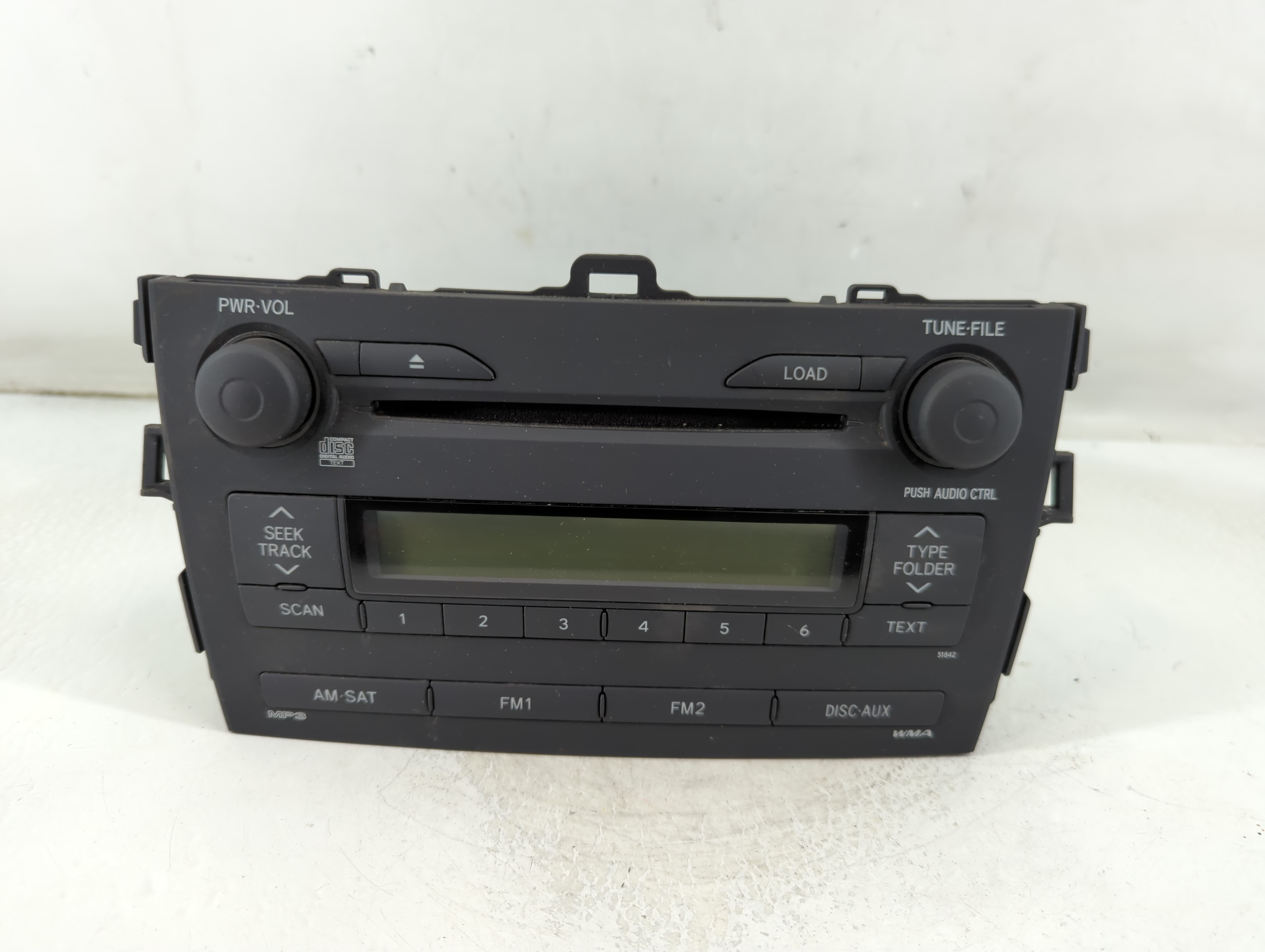 Picture of 2009-2009 Toyota Corolla Am Fm Cd Player Radio Receiver 915890