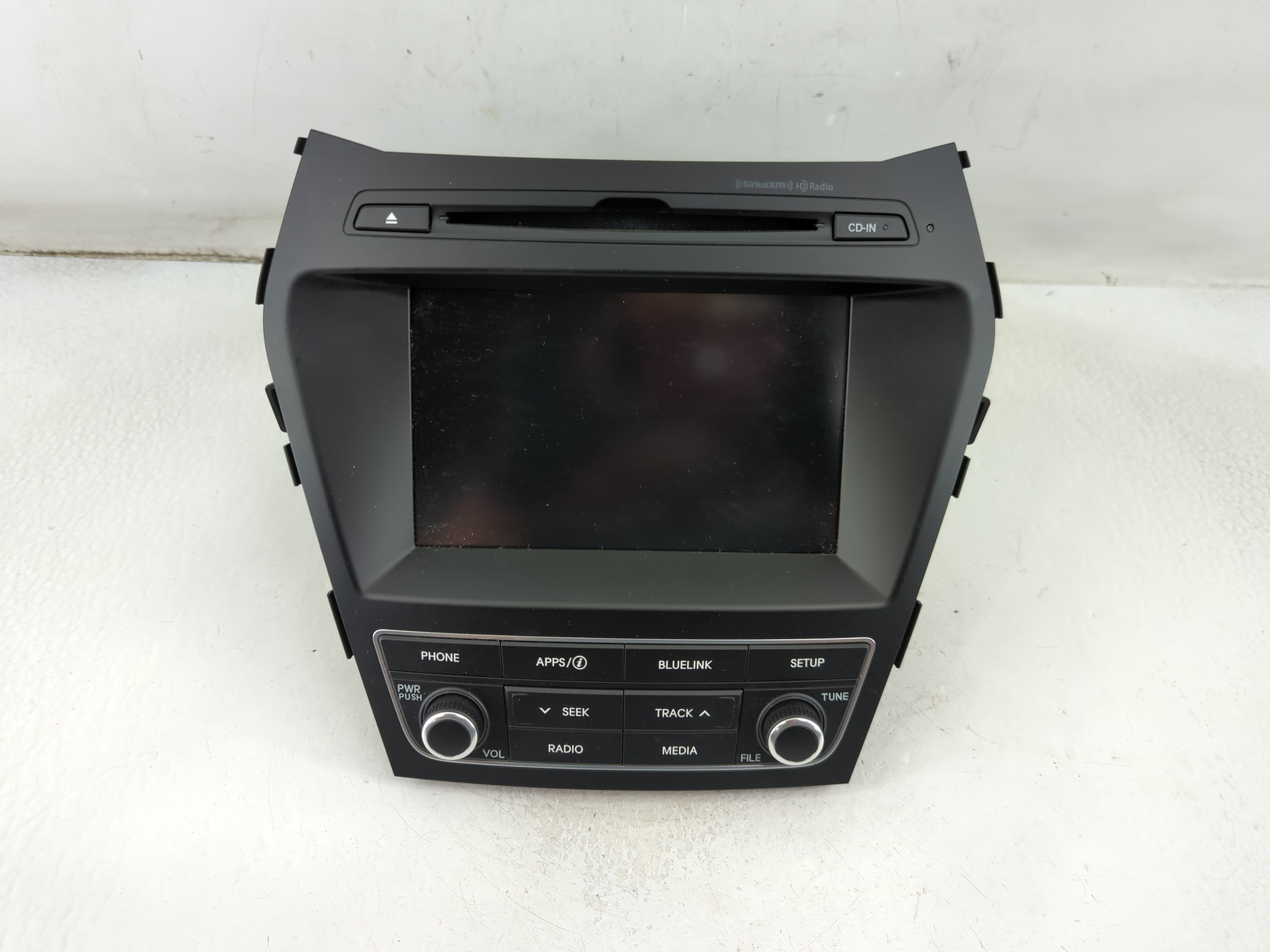 2017-2018 Hyundai Santa Fe Am Fm Cd Player Radio Receiver 915891 - Oemusedautoparts1.com