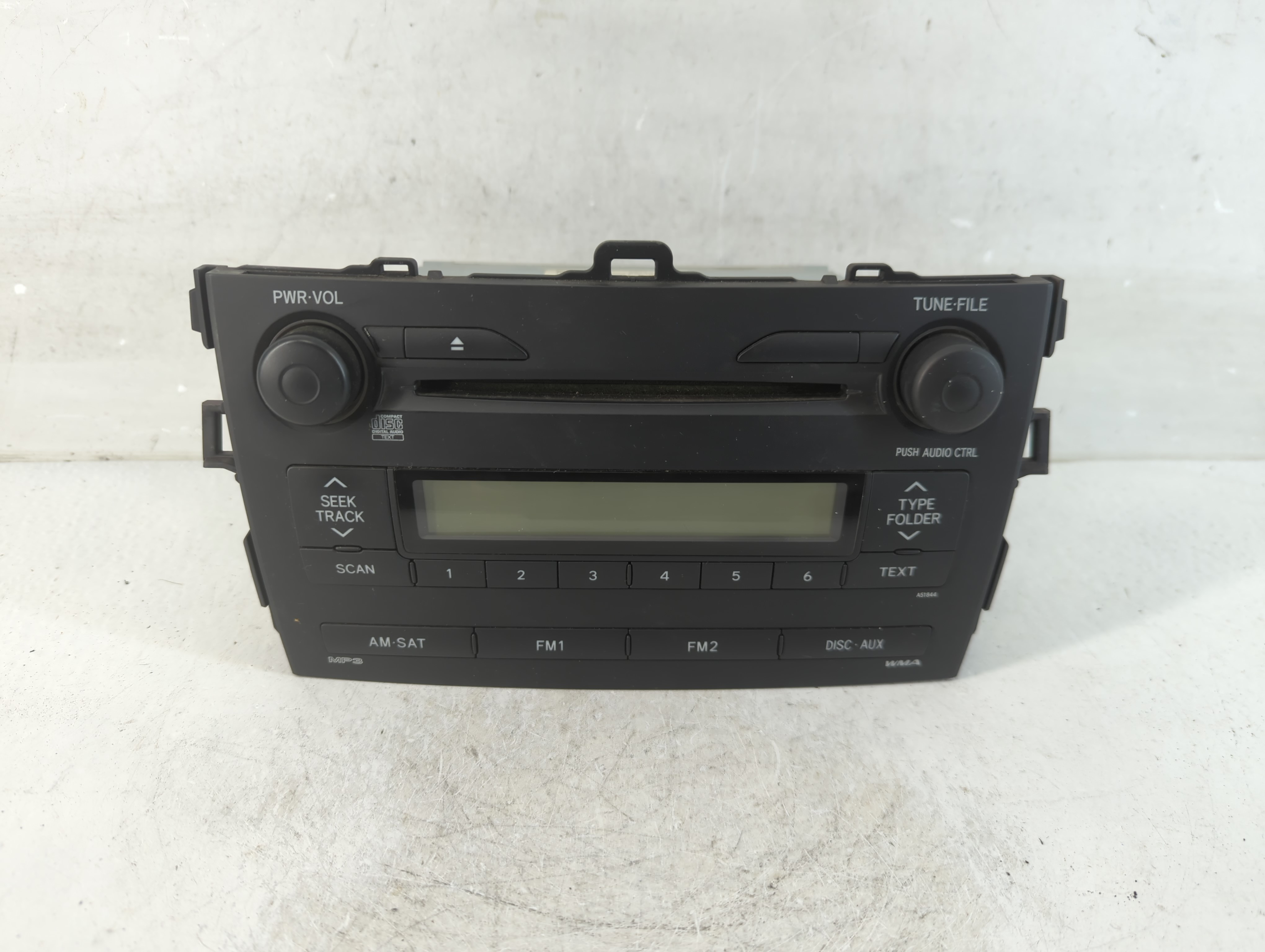 Picture of 2009 Toyota Corolla Am Fm Cd Player Radio Receiver 916208
