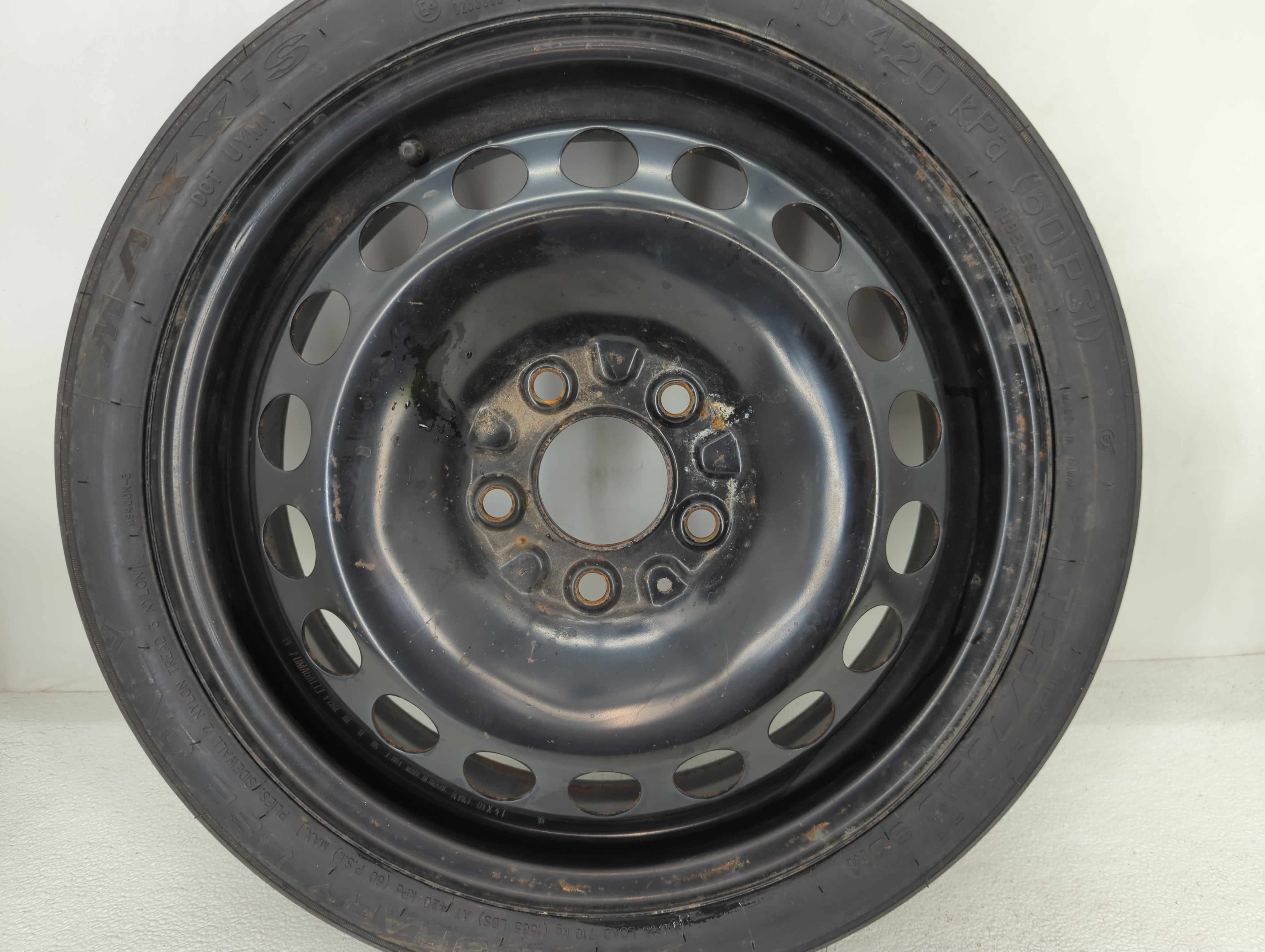 2005-2010 Pontiac G6 Spare Donut Tire Wheel Rim Oem 916232 - Oemusedautoparts1.com